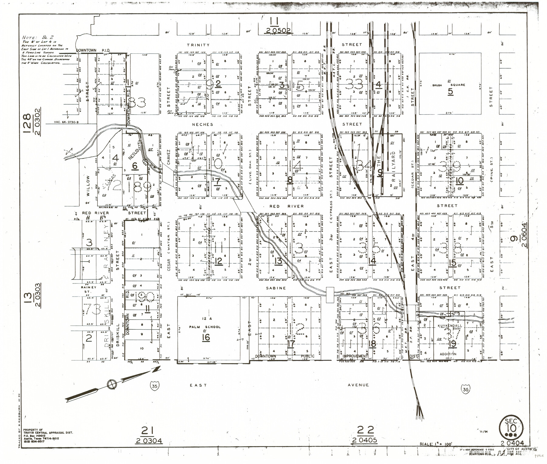 94228, Travis County Appraisal District Plat Map 2_0404, General Map Collection