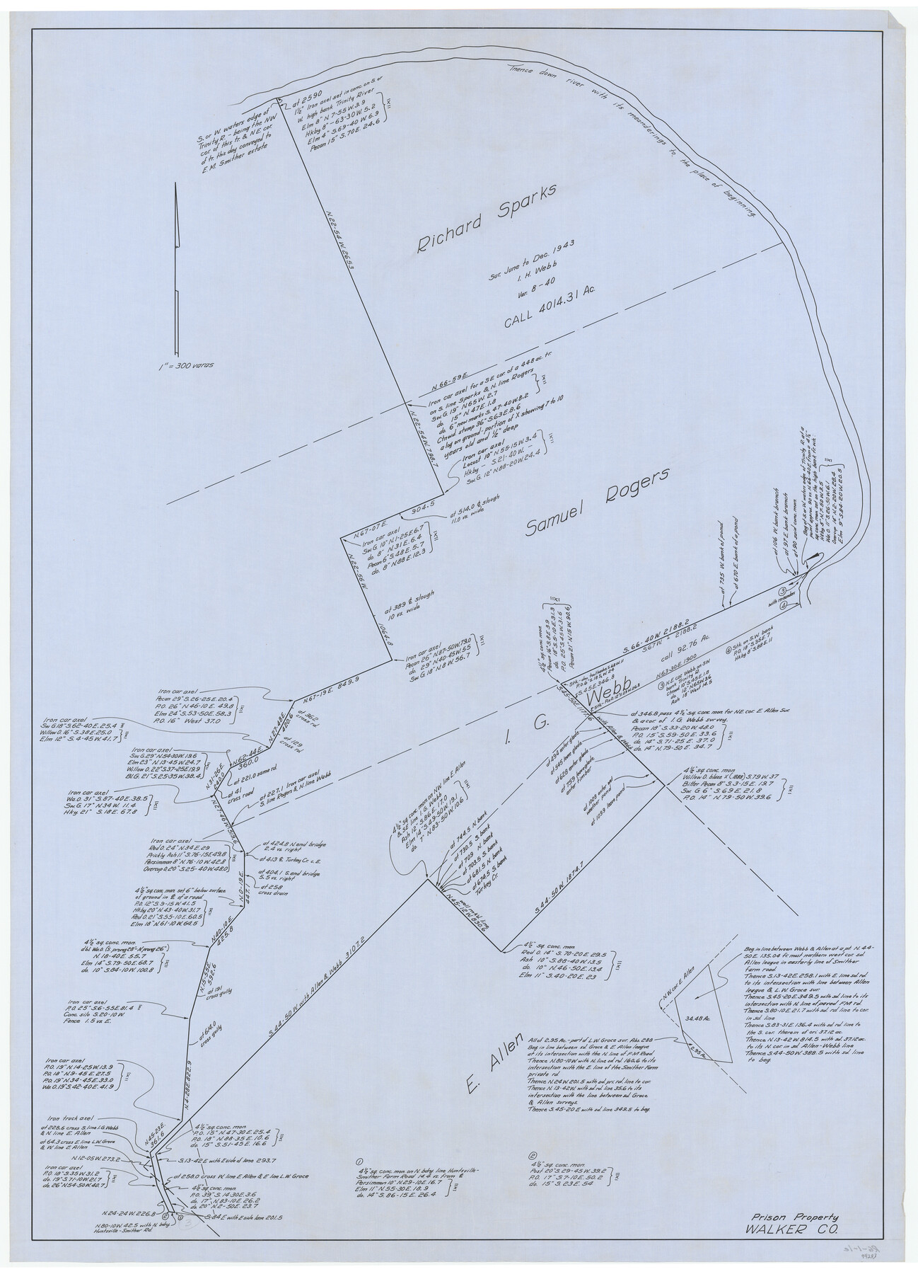 94283, Prison Property, Walker Co., General Map Collection