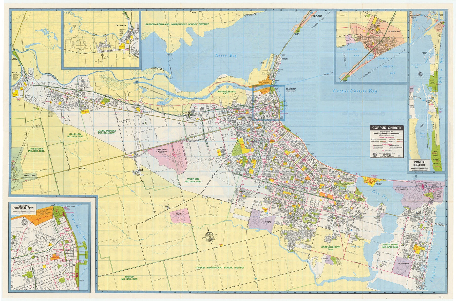 94426, Corpus Christi, General Map Collection