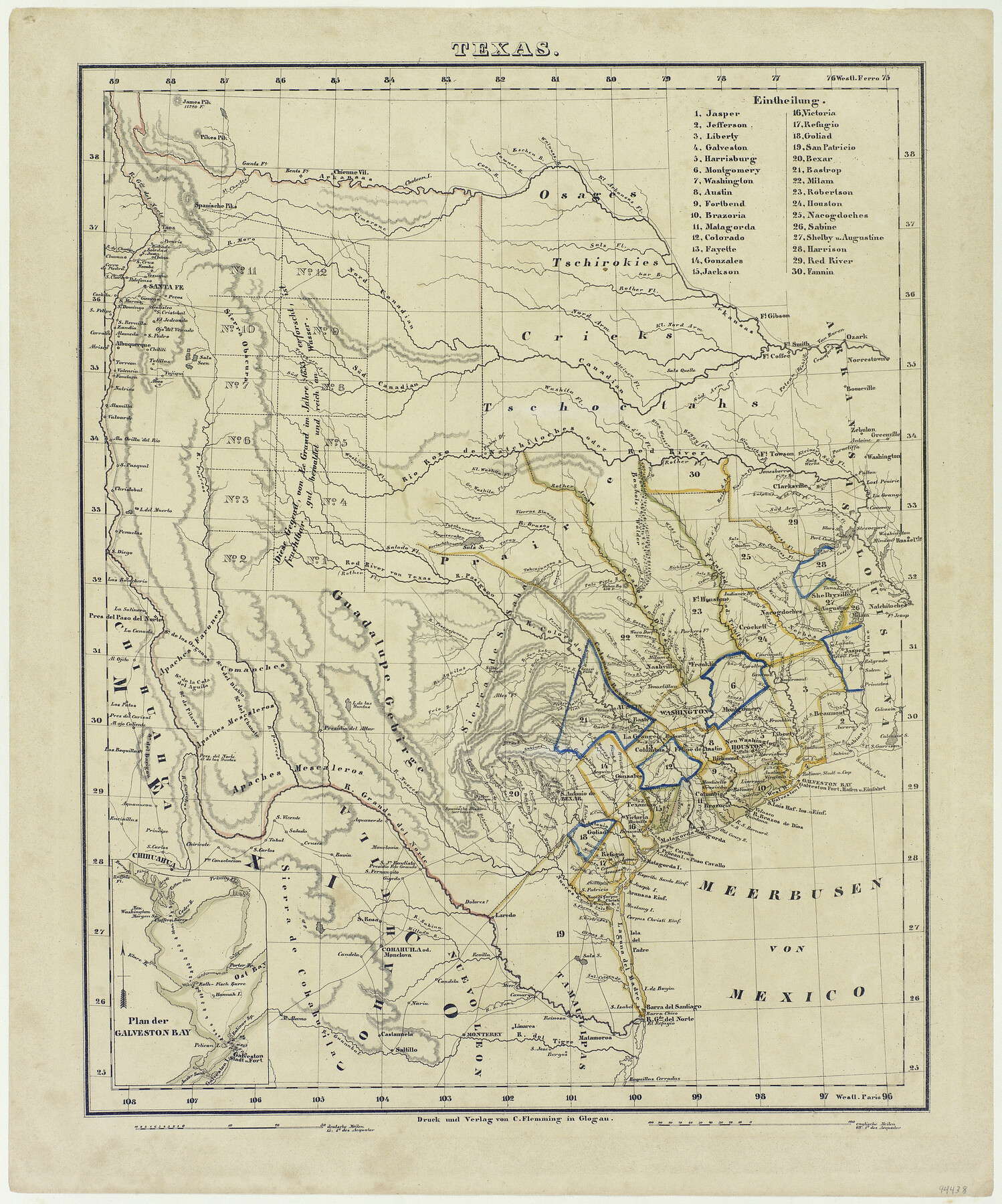 94438, Texas, General Map Collection
