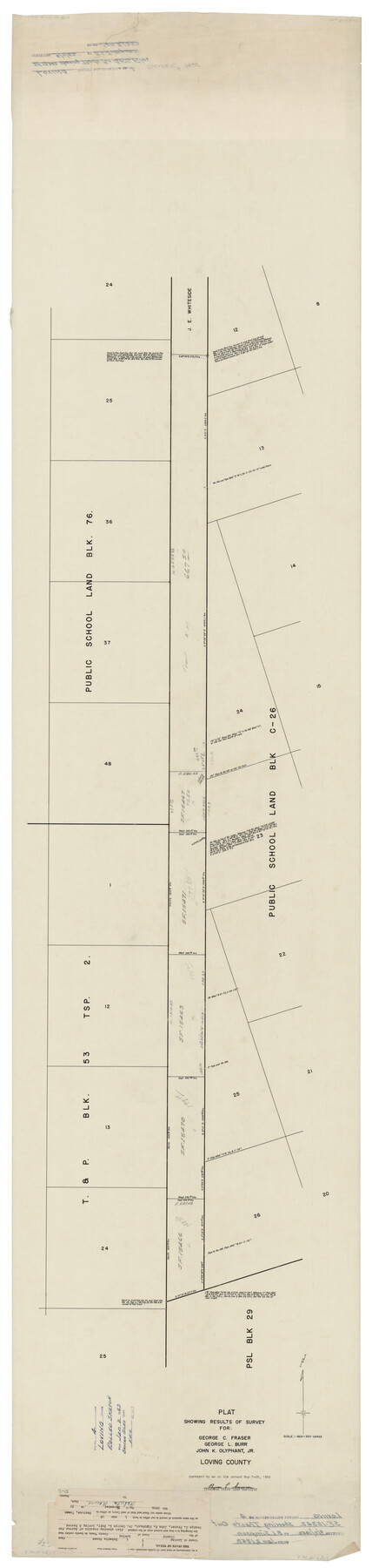 9465, Loving County Rolled Sketch 4, General Map Collection