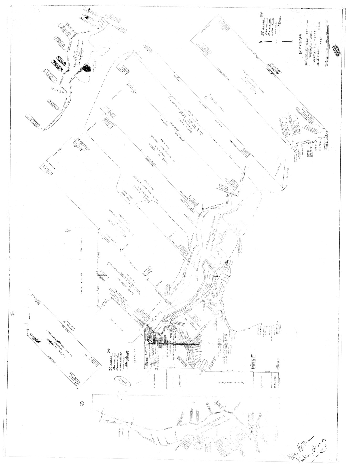 9491, Marion County Rolled Sketch 4, General Map Collection