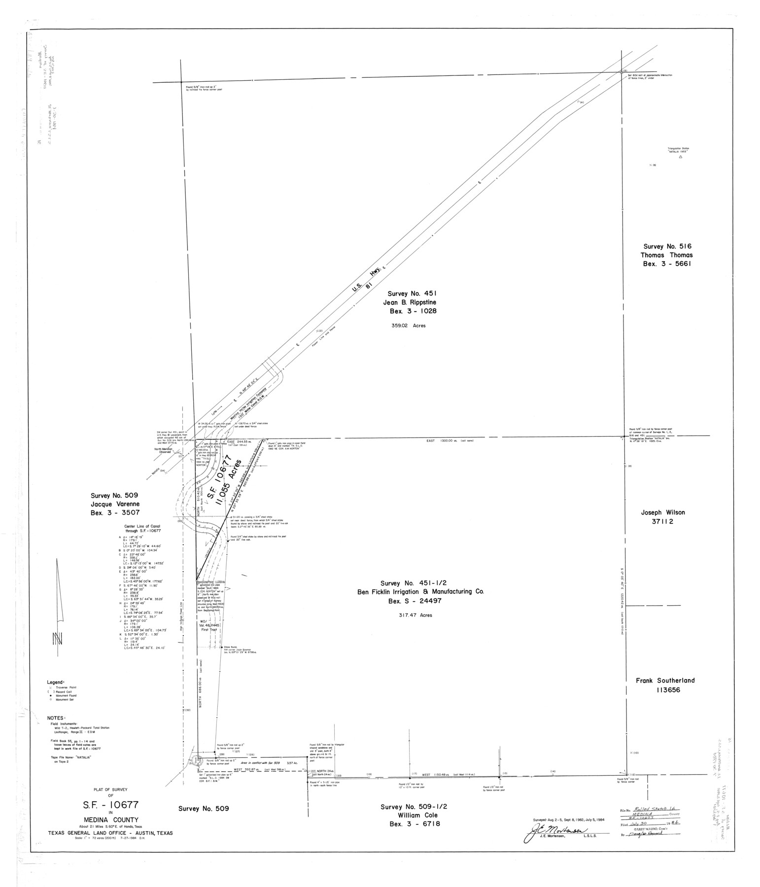 9507, Medina County Rolled Sketch 16, General Map Collection