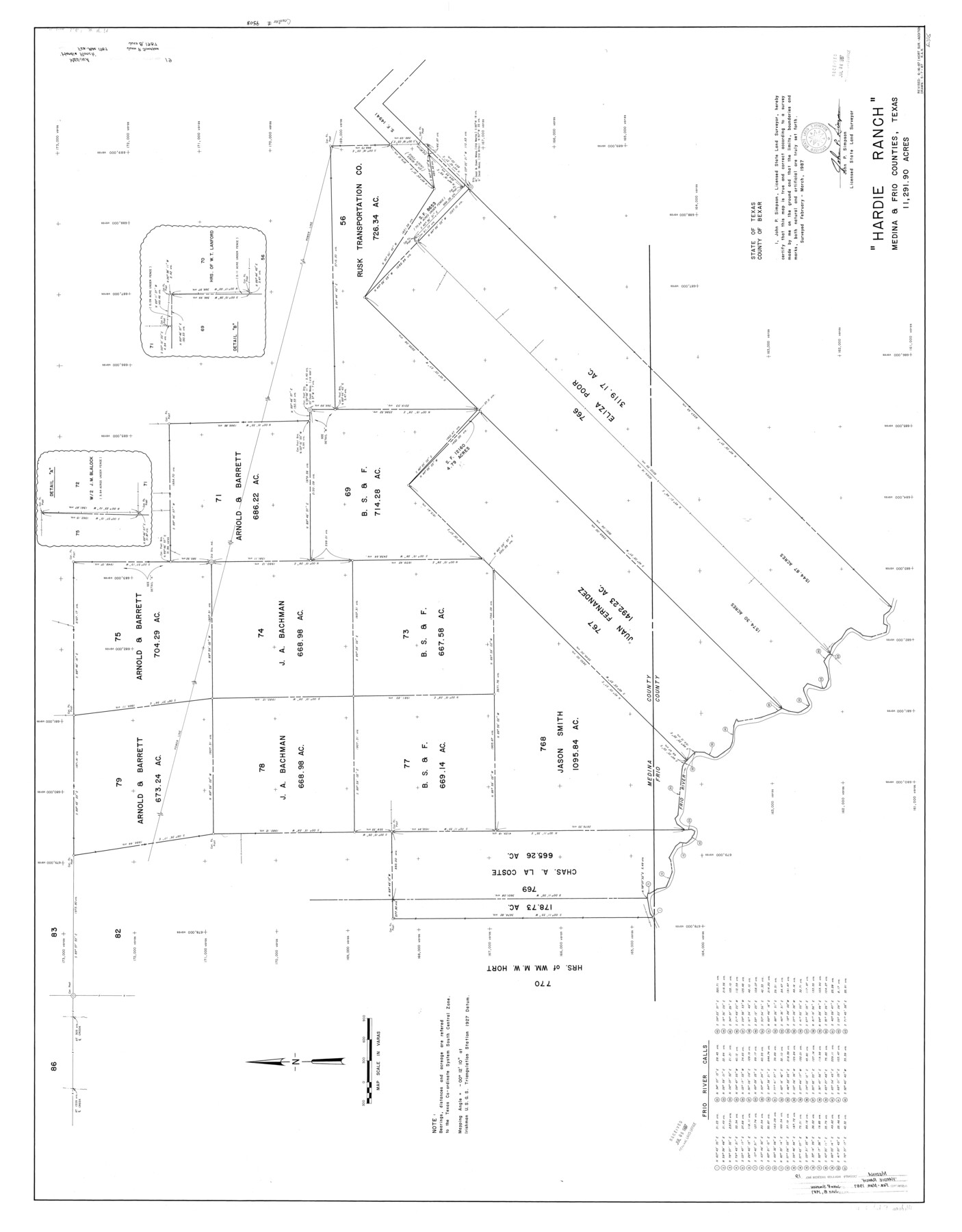 9508, Medina County Rolled Sketch 19, General Map Collection