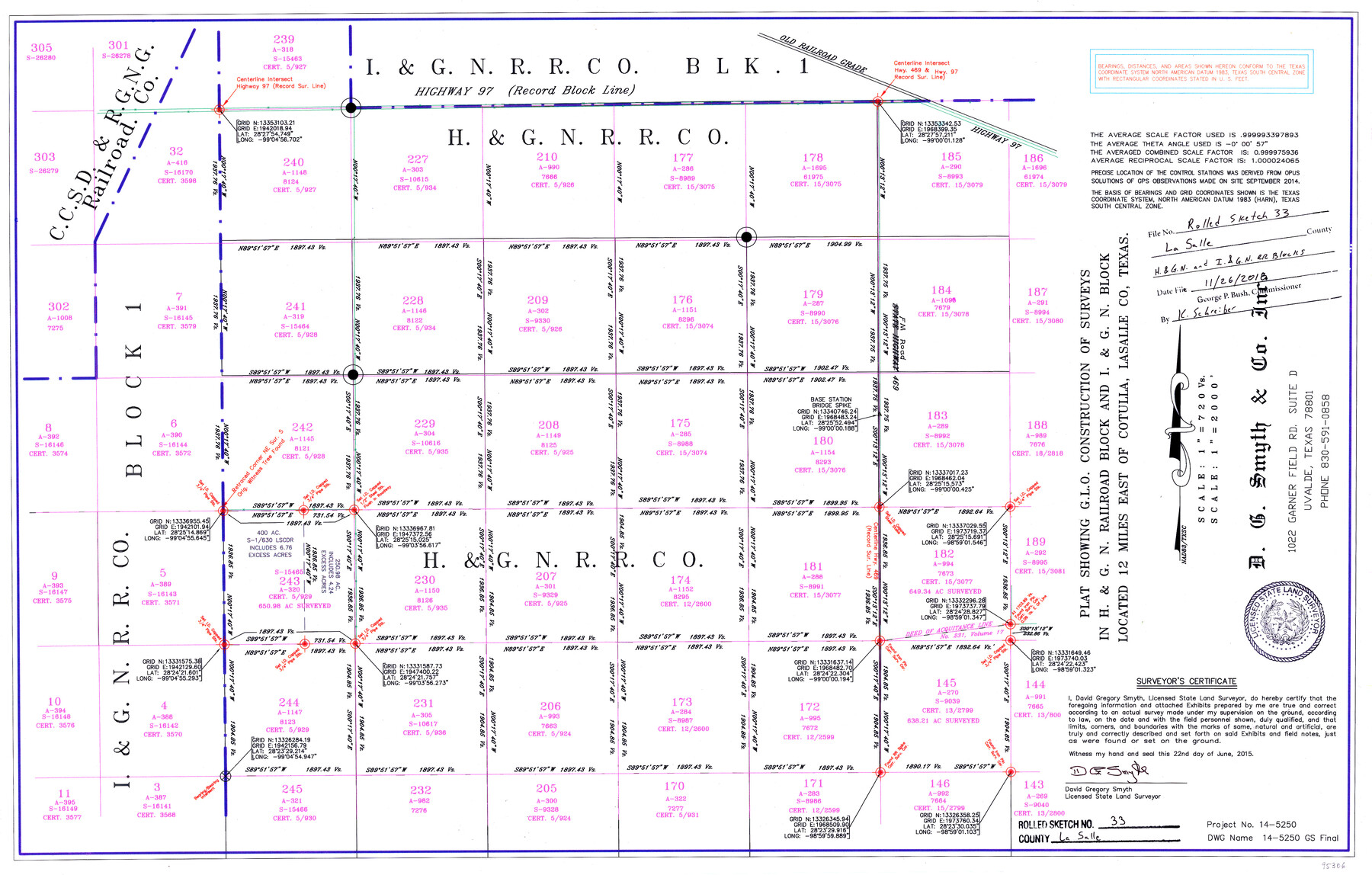 95306, La Salle County Rolled Sketch 33, General Map Collection