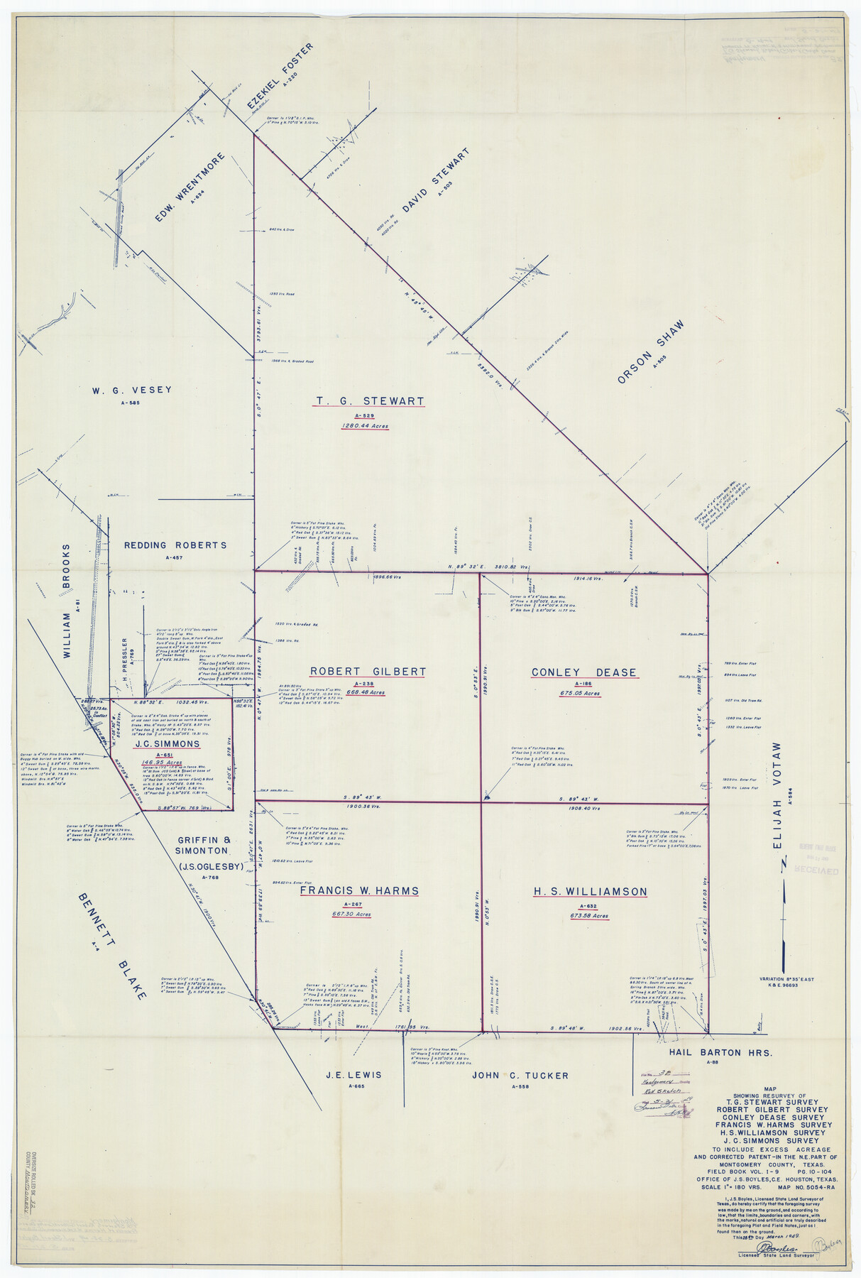 9540, Montgomery County Rolled Sketch 32, General Map Collection