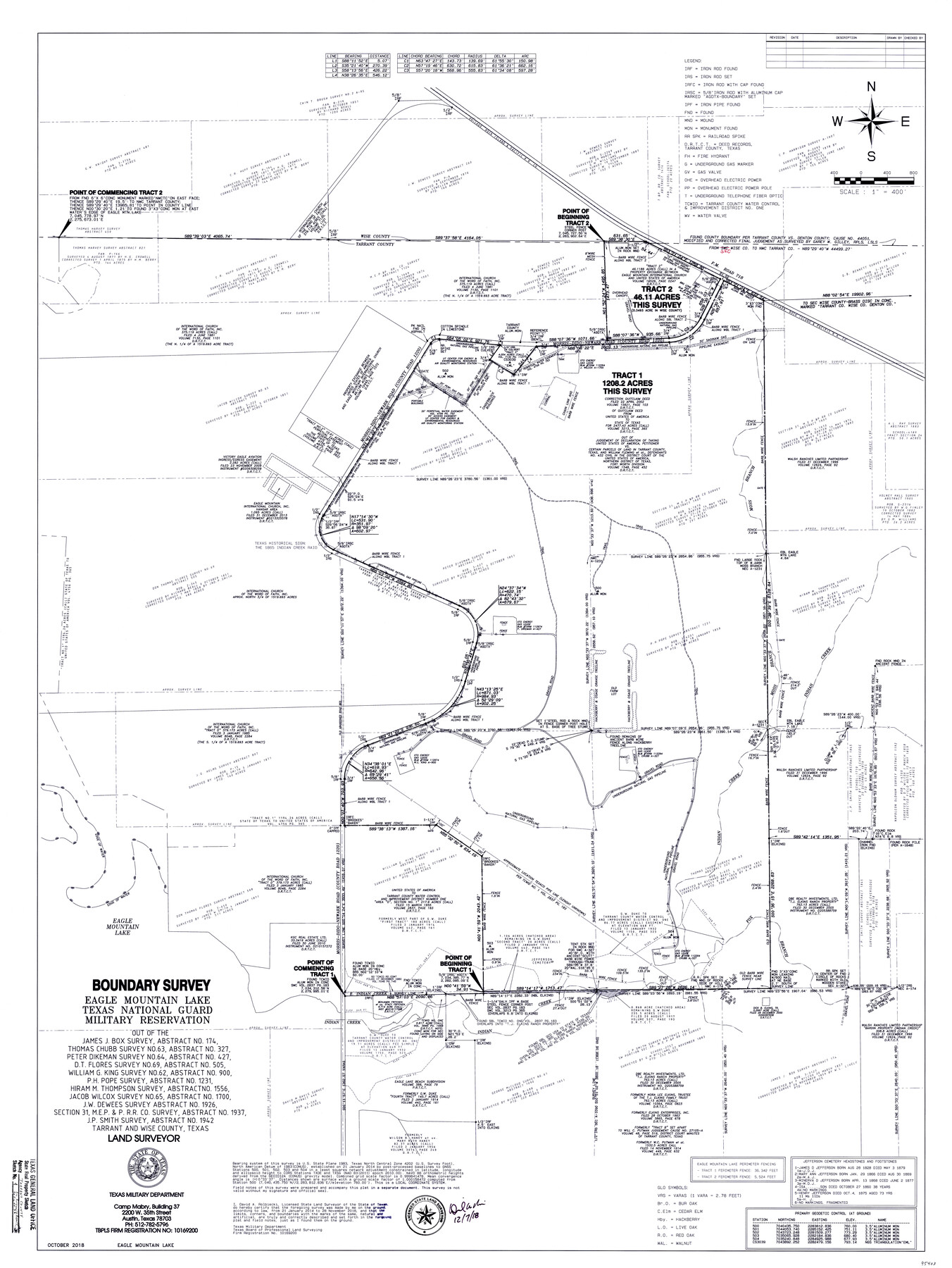 95403, Tarrant County State Real Property Sketch 4, General Map Collection