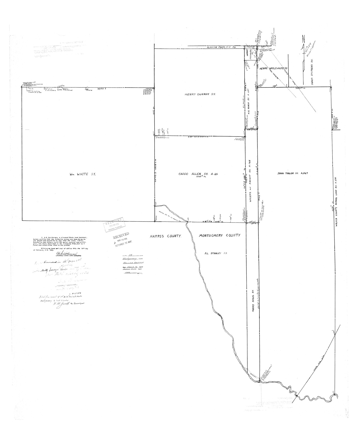 9541, Montgomery County Rolled Sketch 33, General Map Collection