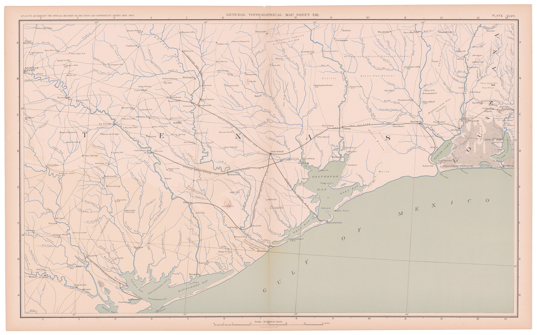 95412, Atlas to Accompany the Official Records of the Union and Confederate Armies, 1861-1865, Holcomb Digital Map Collection