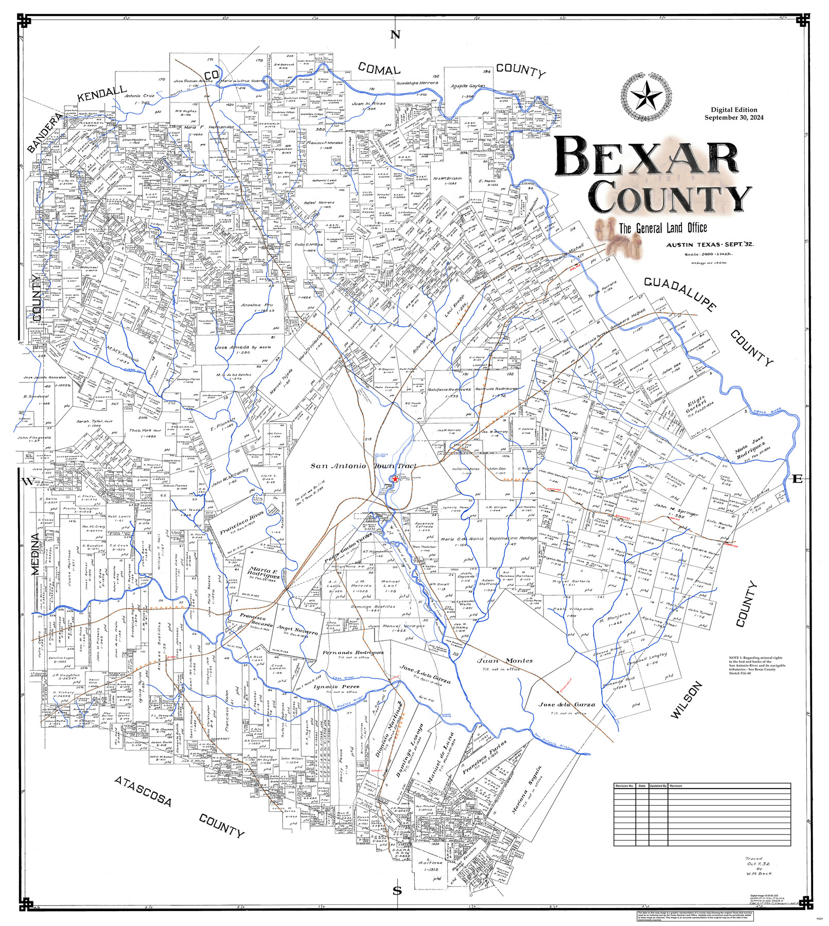 95429, Bexar County, General Map Collection