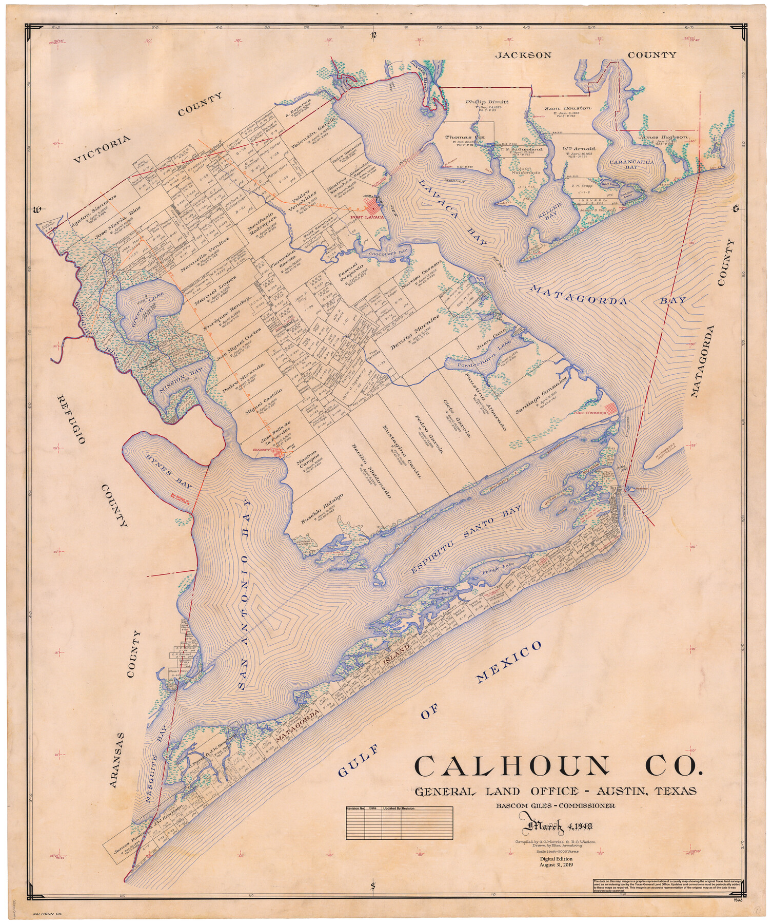 95445, Calhoun Co., General Map Collection