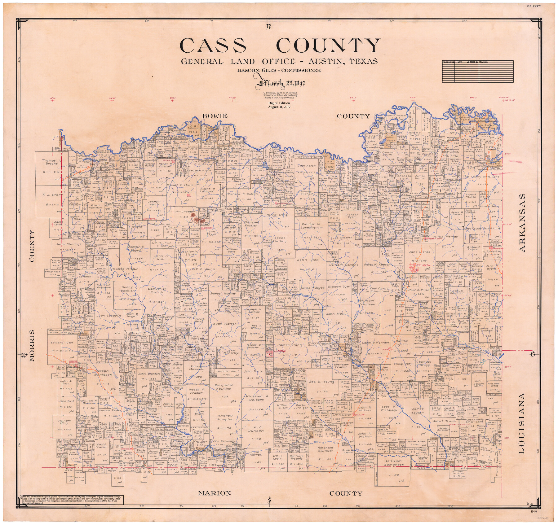 95450, Cass County, General Map Collection