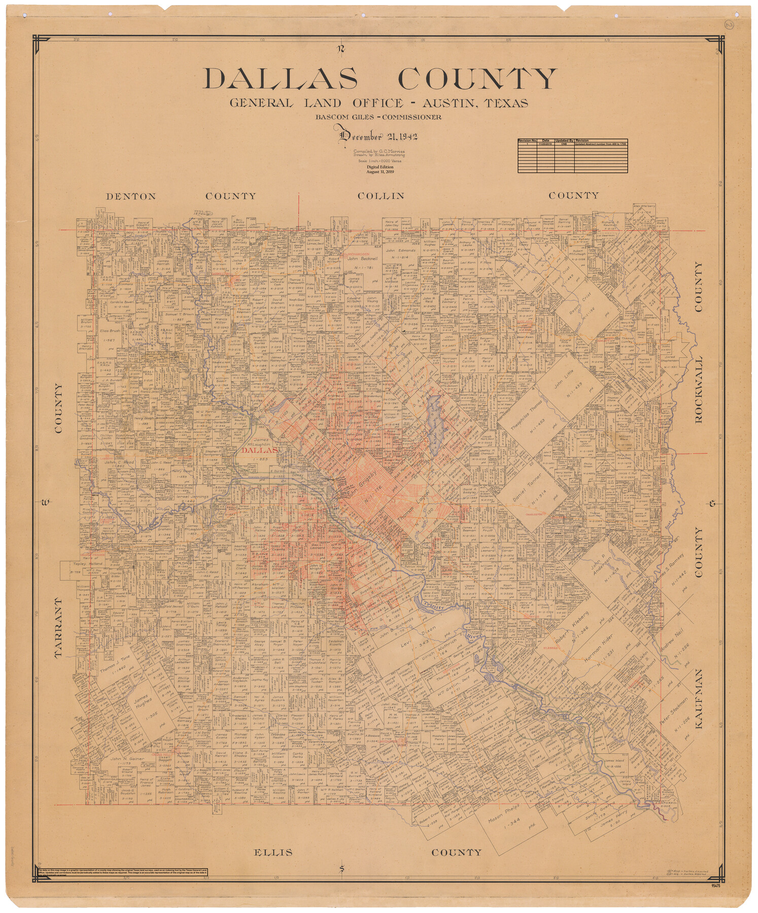 95475, Dallas County, General Map Collection