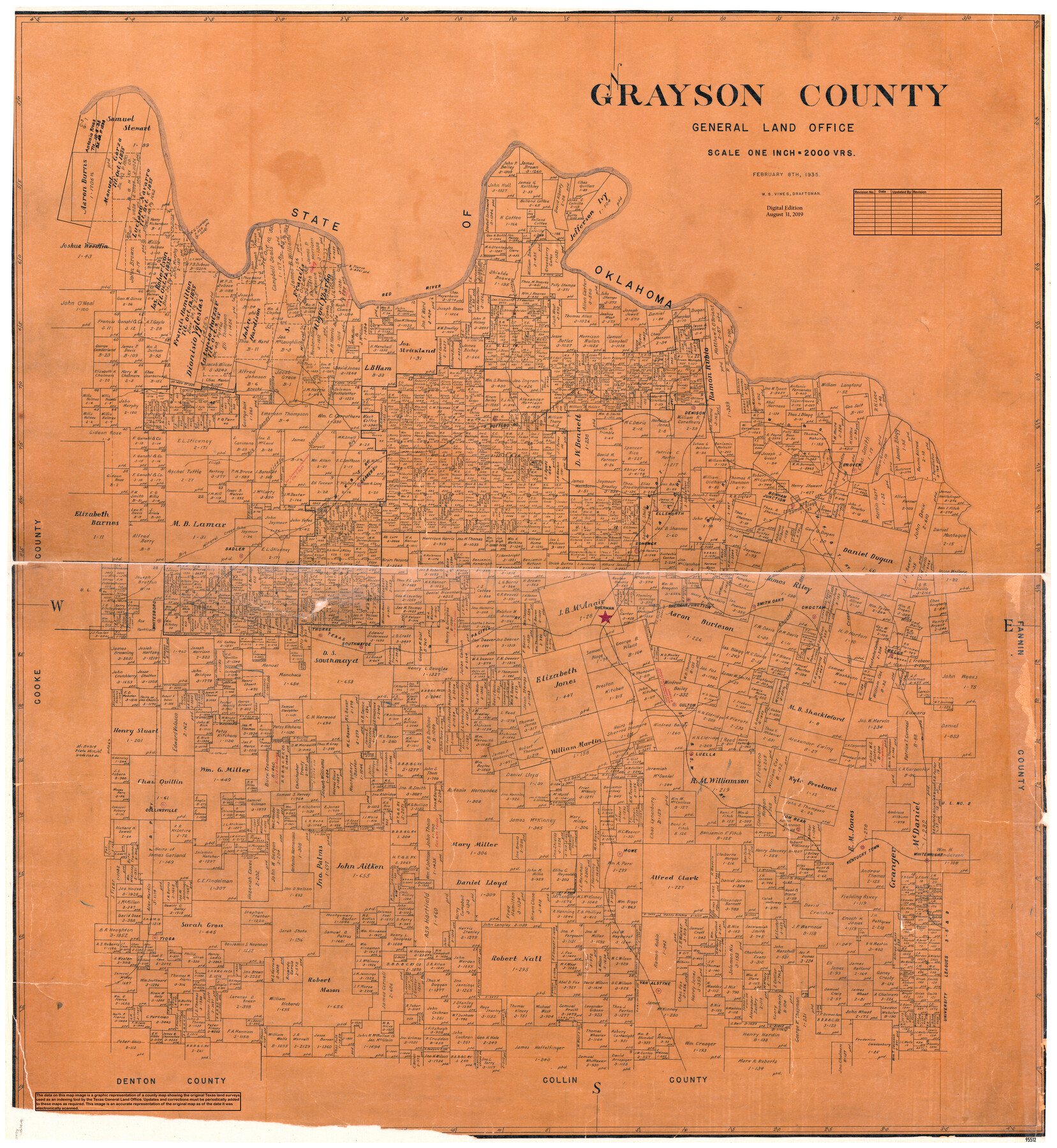 95512, Grayson County, General Map Collection