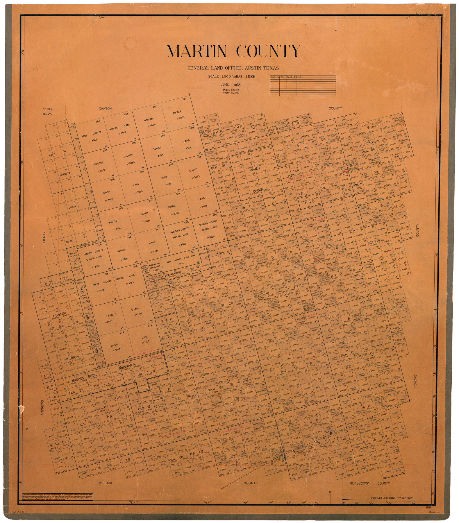 95580, Martin County, General Map Collection