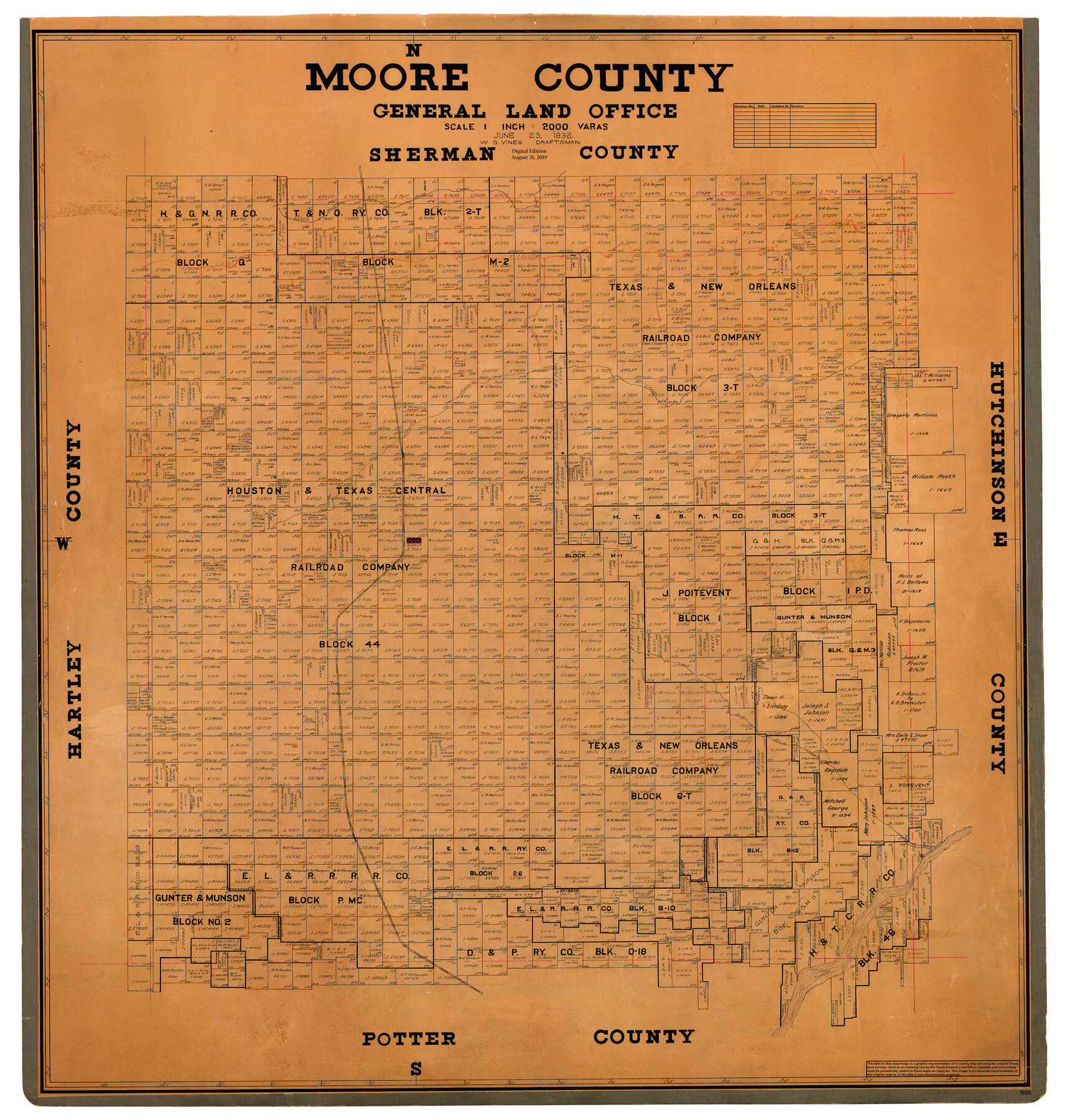 95595, Moore County, General Map Collection