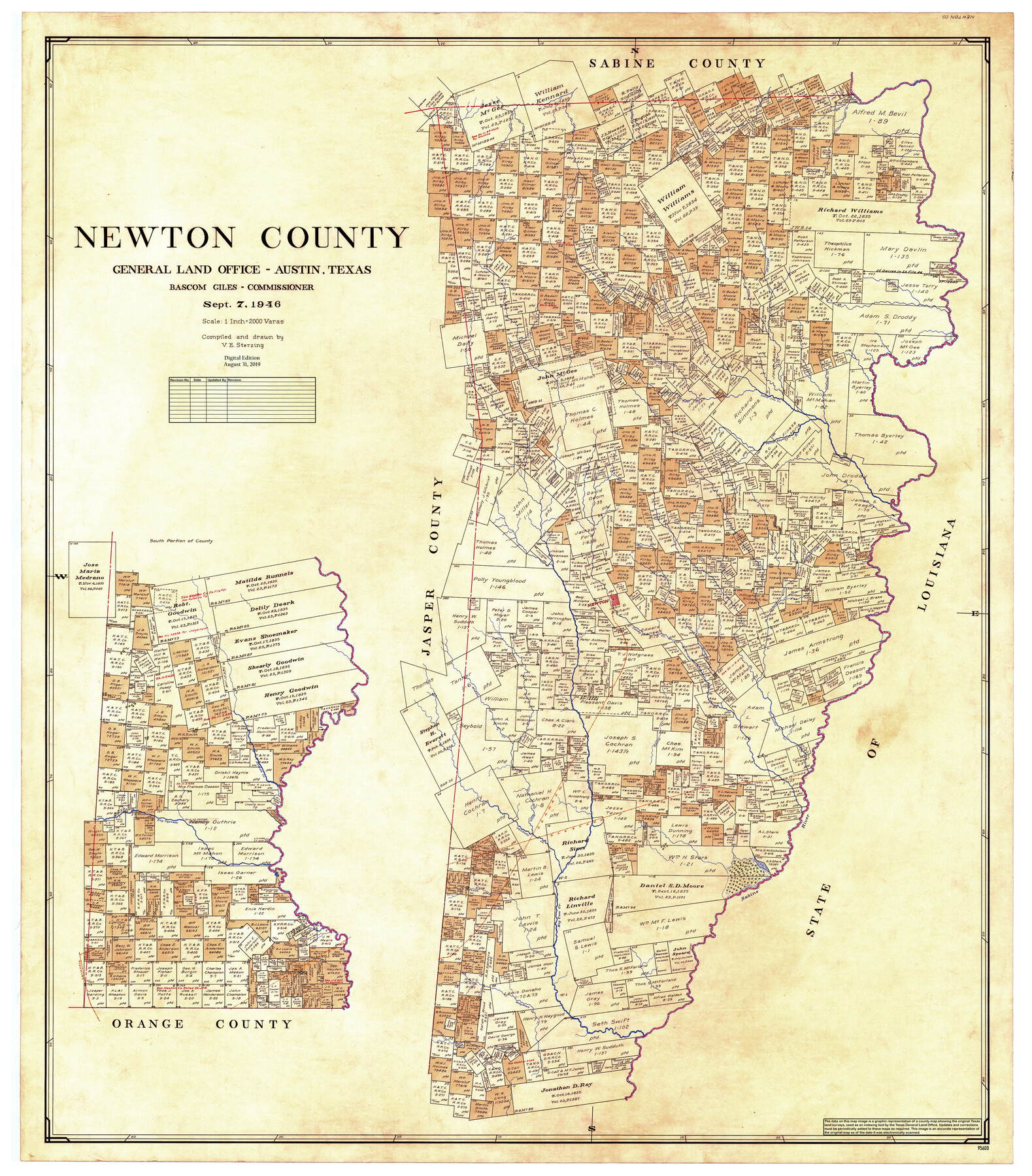 95600, Newton County, General Map Collection