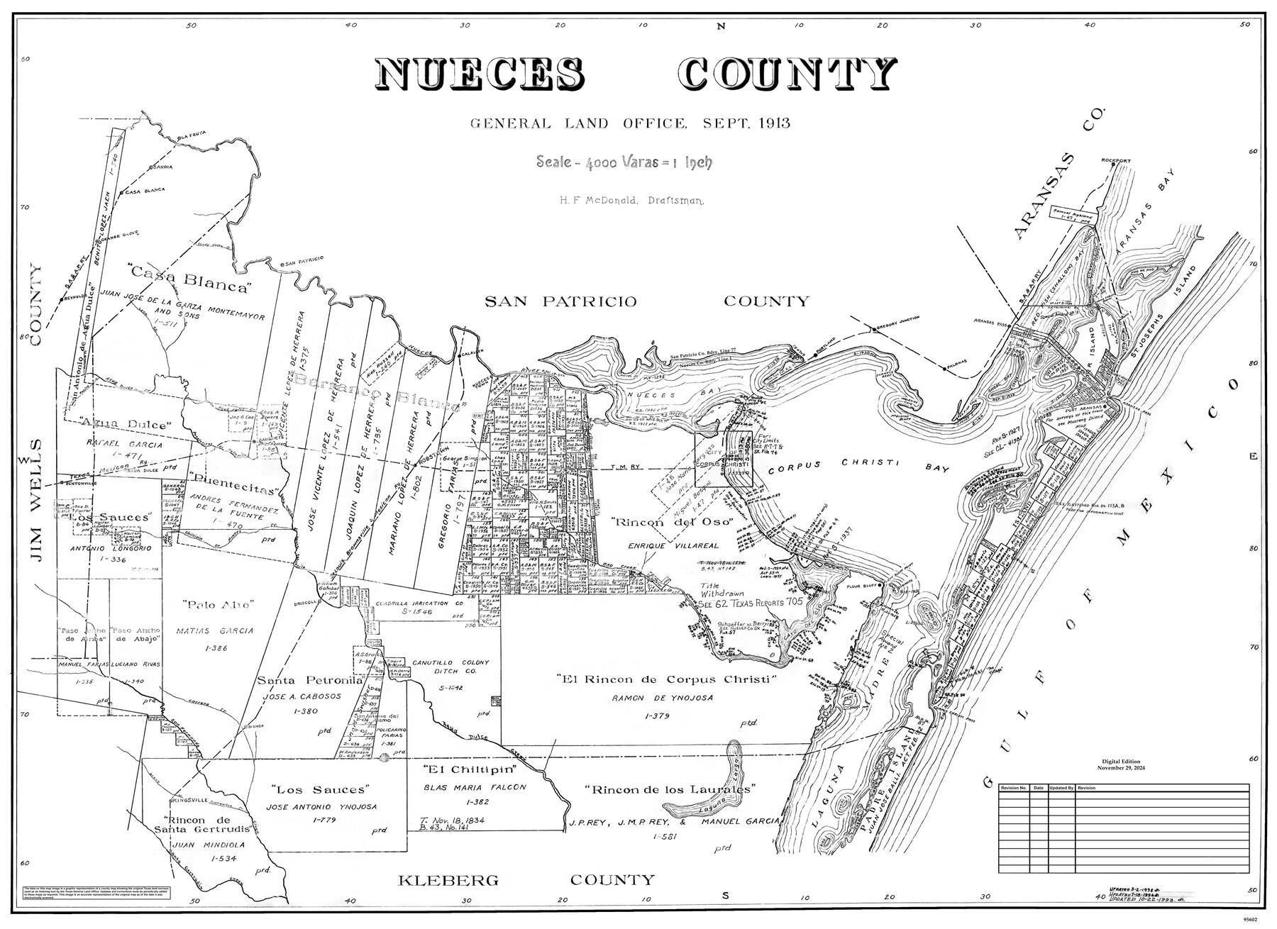 95602, Nueces County, General Map Collection