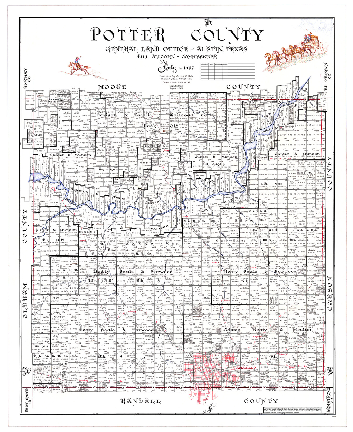 95615, Potter County, General Map Collection