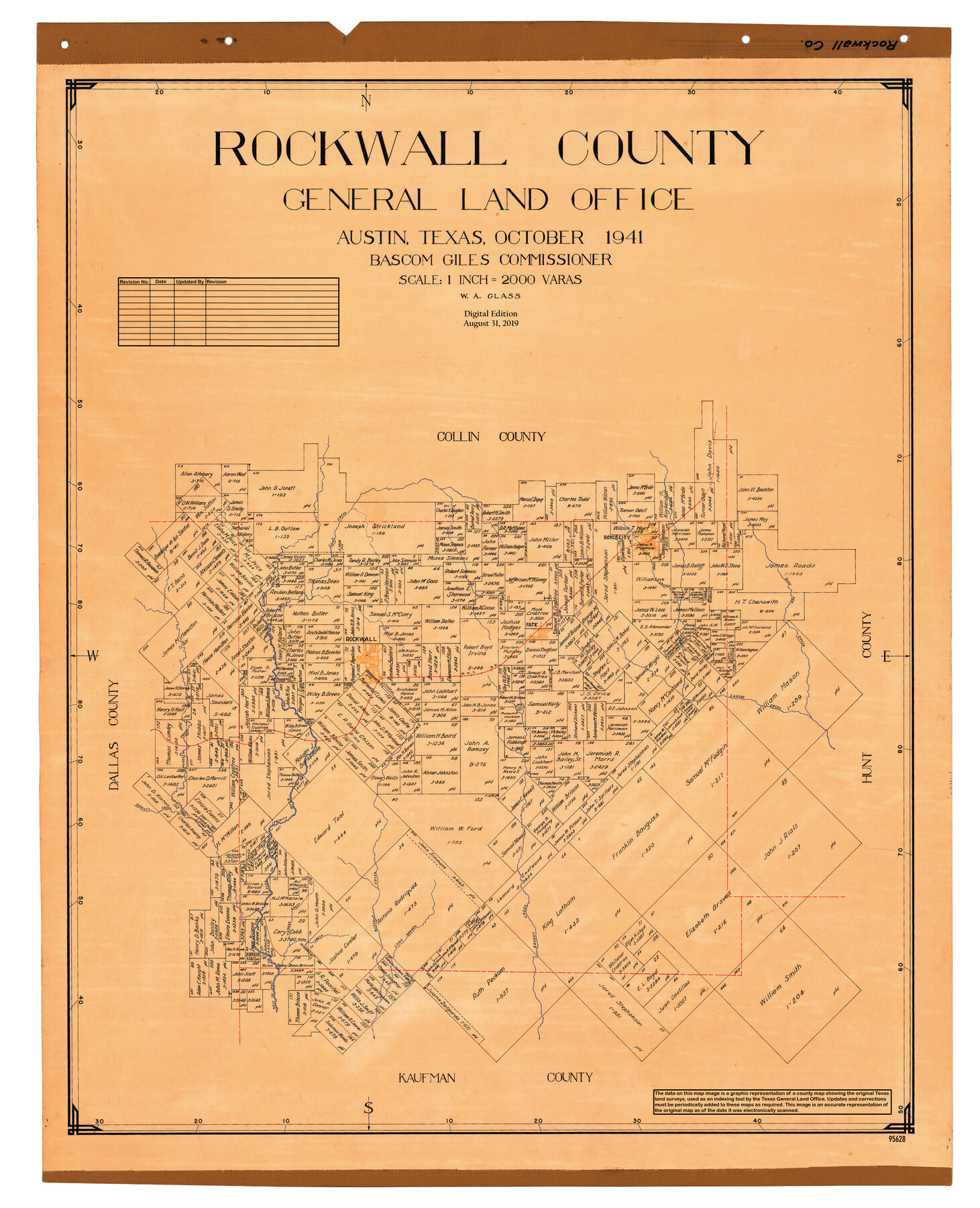 95628, Rockwall County, General Map Collection