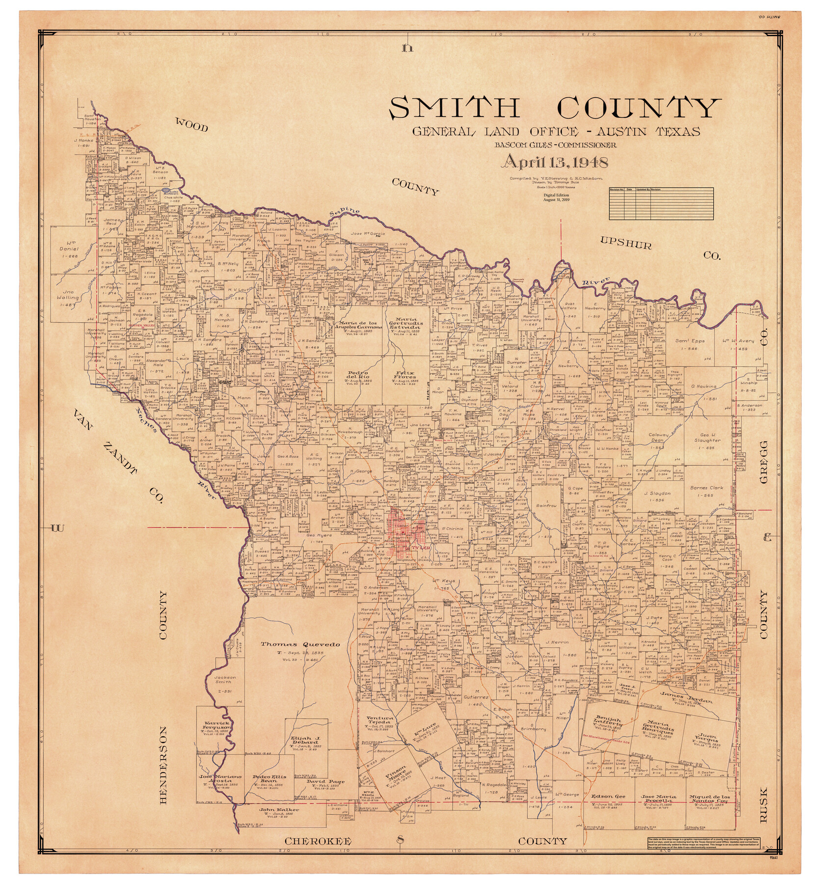 95641, Smith County, General Map Collection