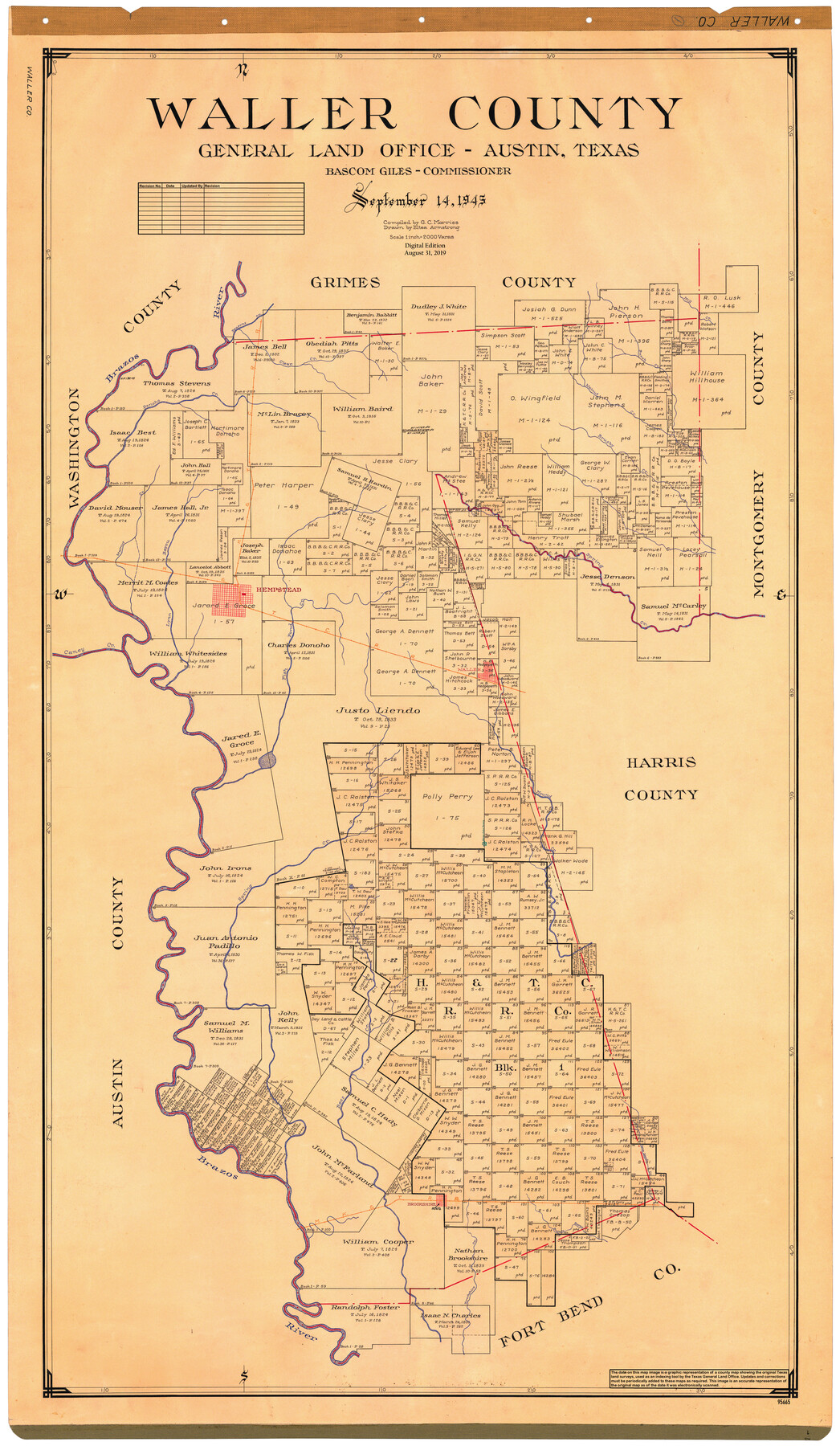 95665, Waller County, General Map Collection