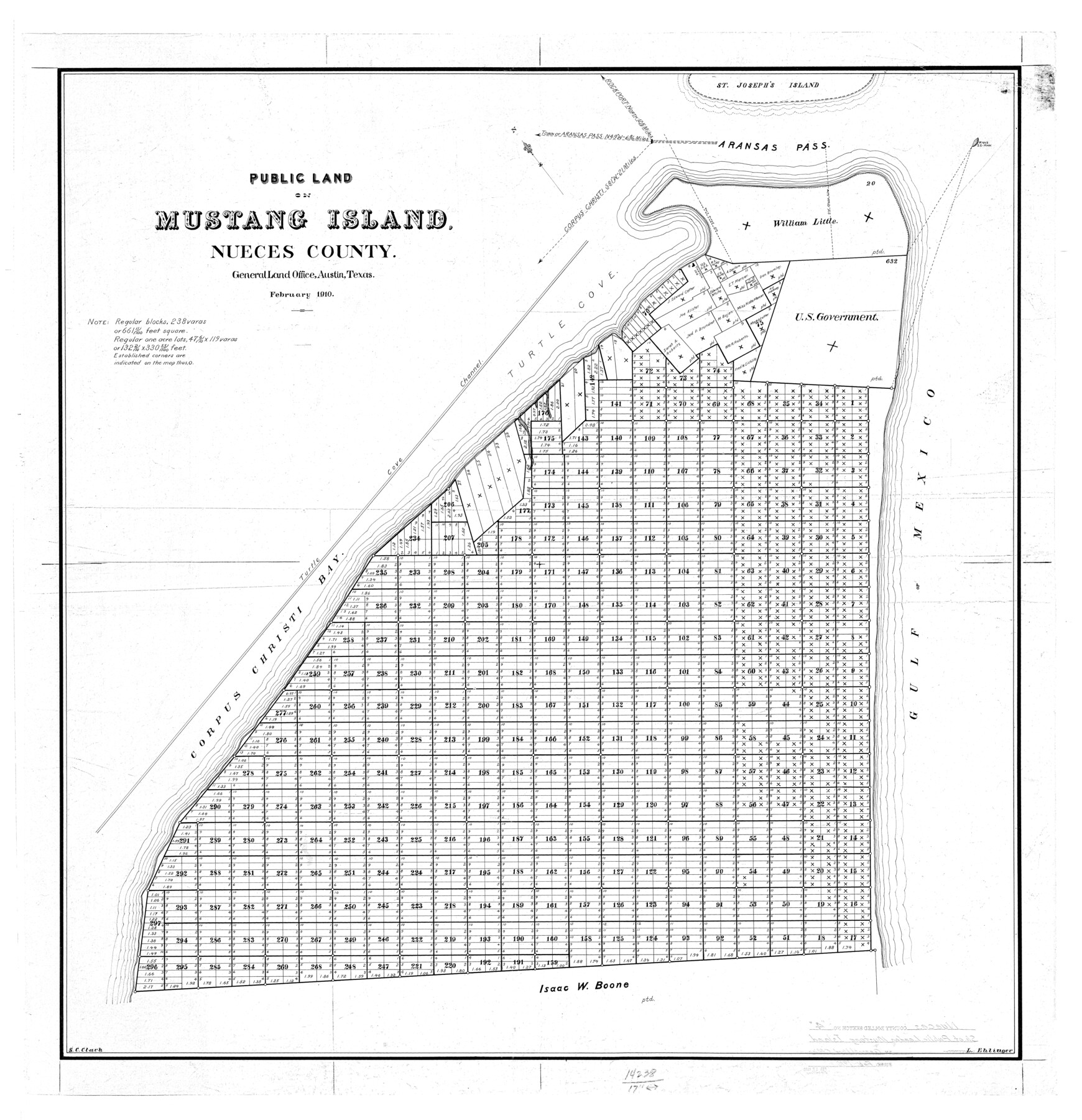 9583, Nueces County Rolled Sketch 4, General Map Collection