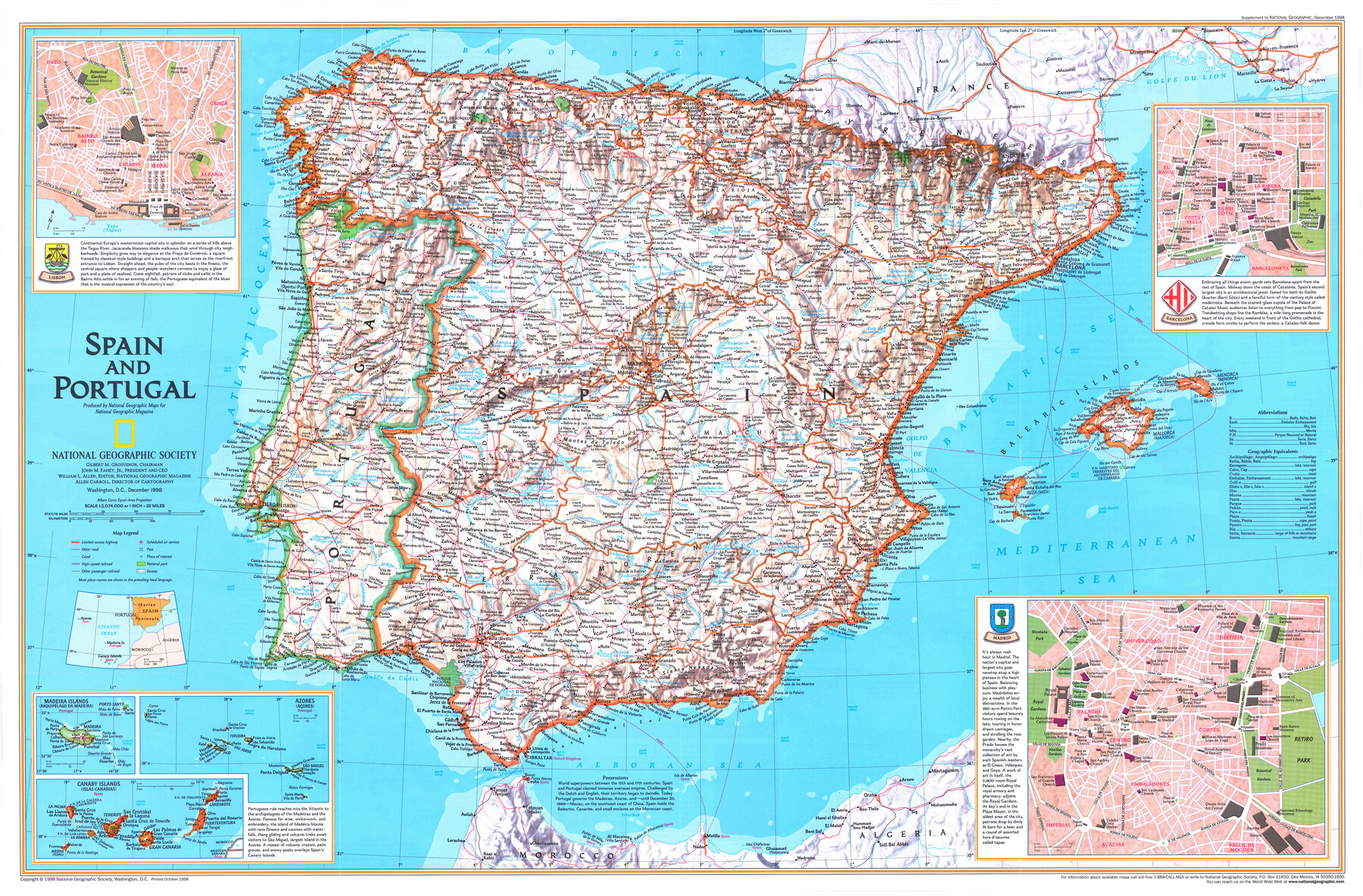 Portugal Map, Map of Portugal, Collection of Portugal Maps