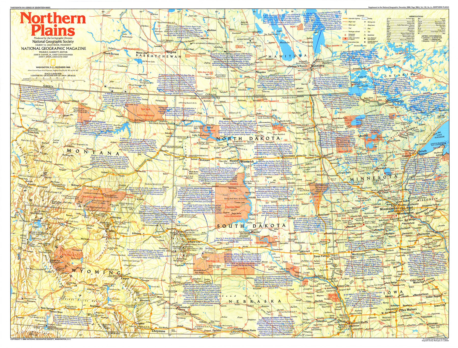 95944, Northern Plains, General Map Collection