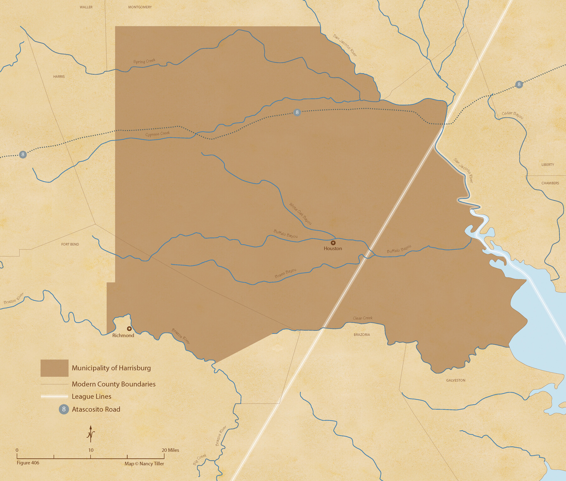 96022, The Mexican Municipality of Harrisburg. Defined, January 4, 1836, Nancy and Jim Tiller Digital Collection