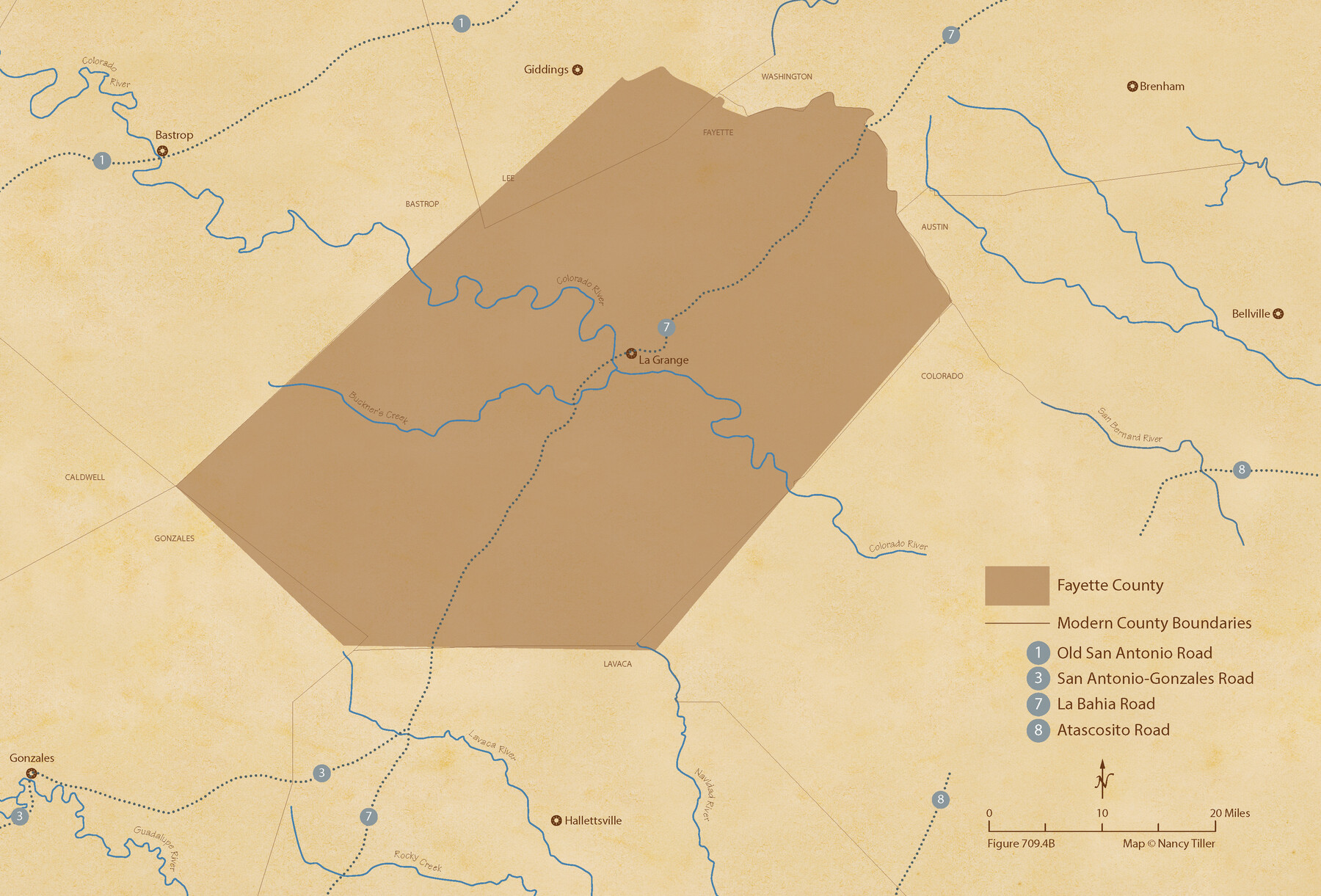 96134, The Republic County of Fayette. January 29, 1842, Nancy and Jim Tiller Digital Collection