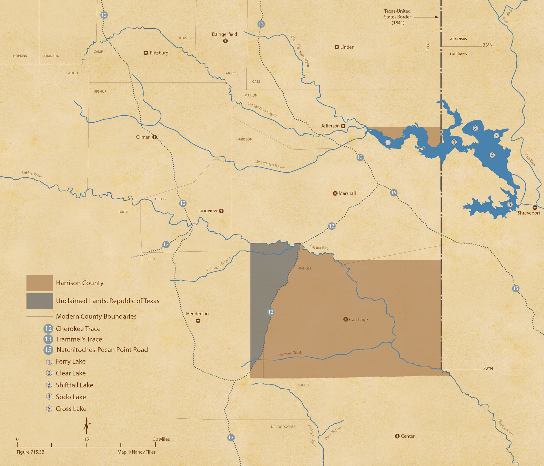 96171, The Republic County of Harrison. June 24, 1841, Nancy and Jim Tiller Digital Collection