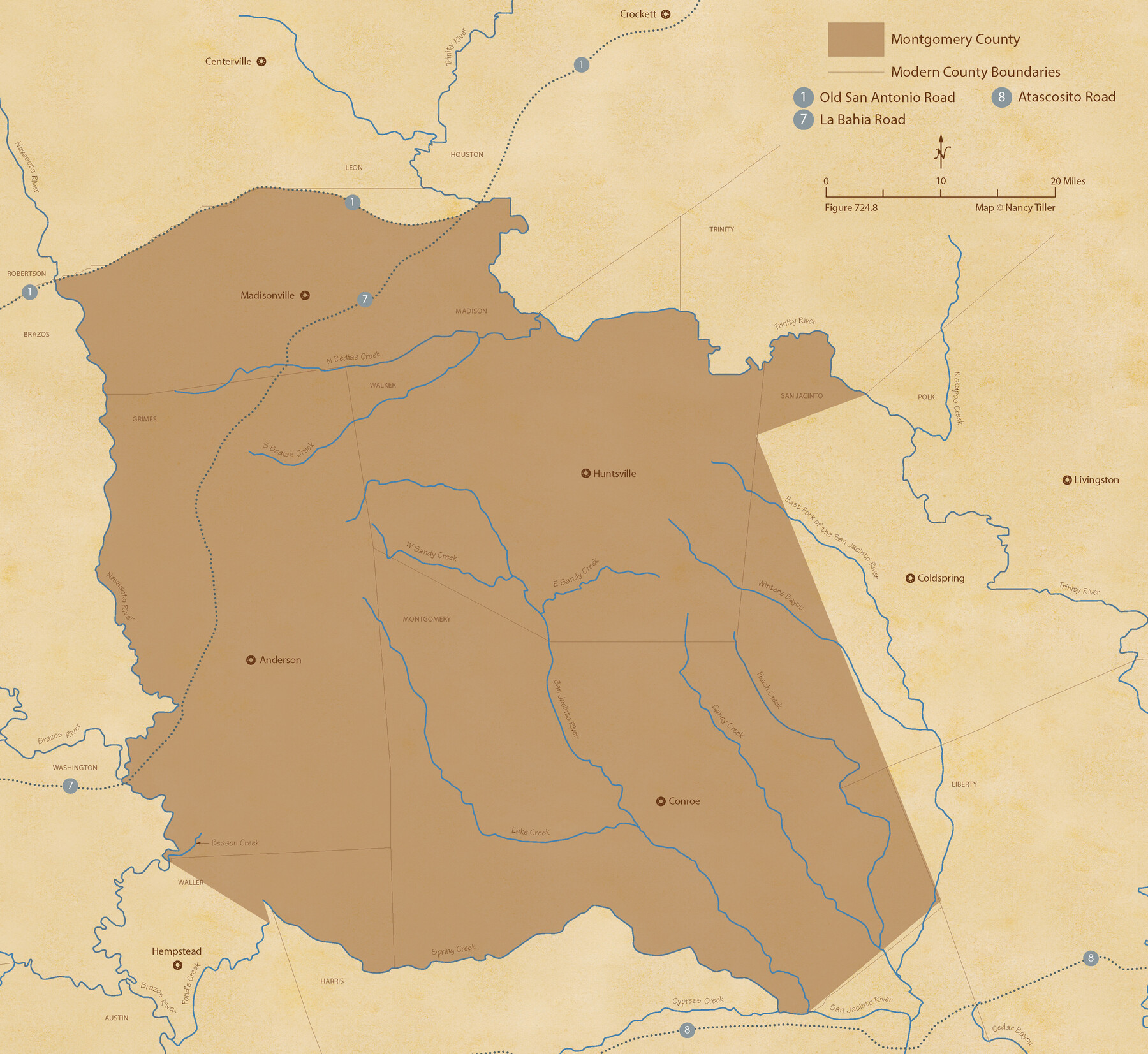 96241, The Republic County of Montgomery. December 29, 1845, Nancy and Jim Tiller Digital Collection