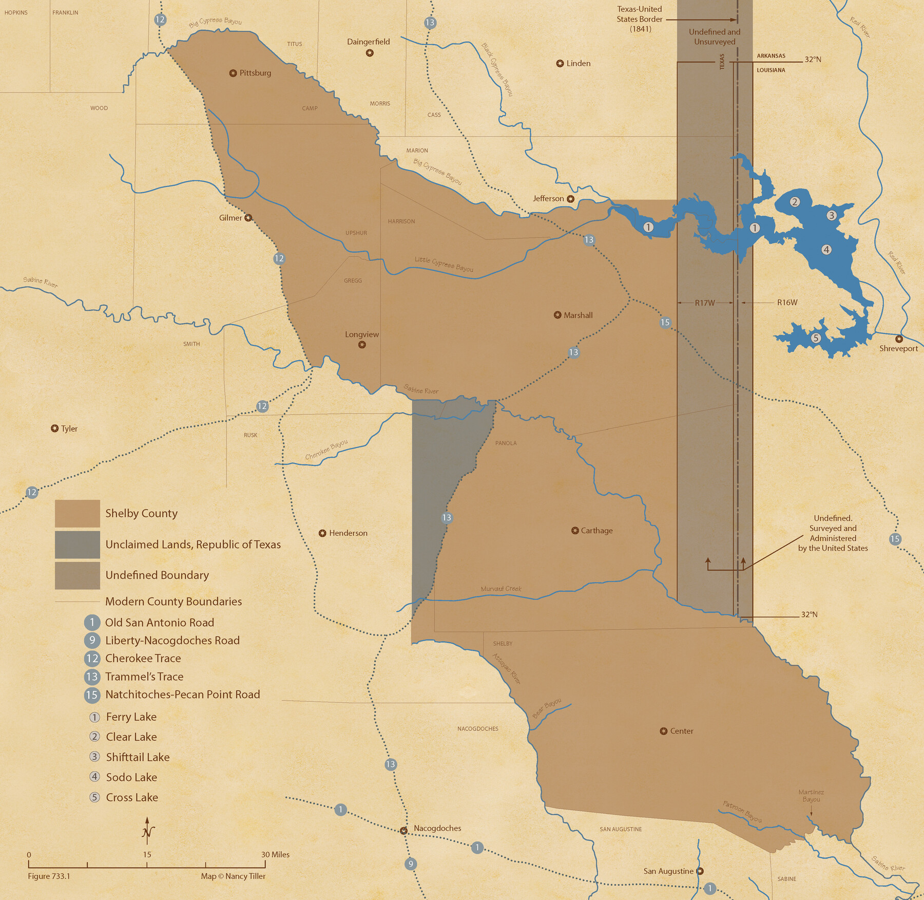 96279, The Republic County of Shelby. December 14, 1837, Nancy and Jim Tiller Digital Collection