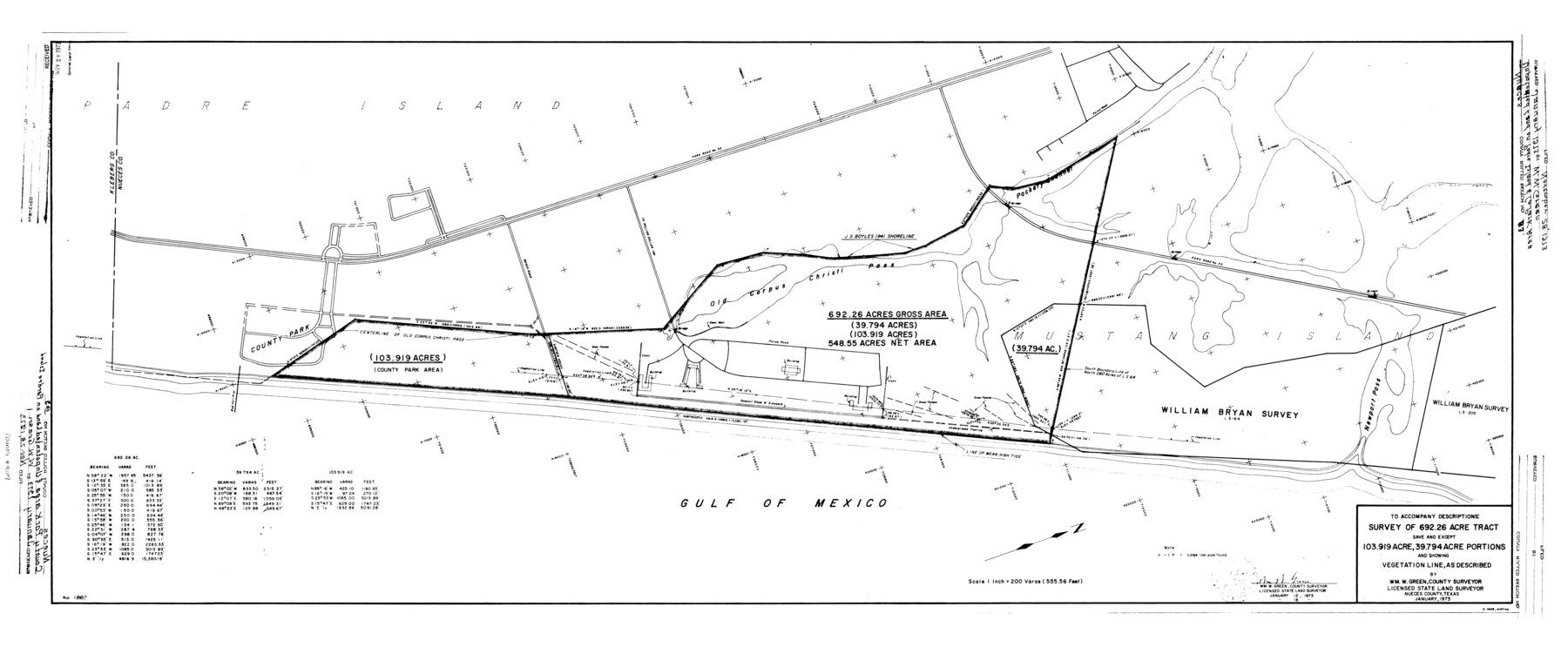 9629, Nueces County Rolled Sketch 83, General Map Collection