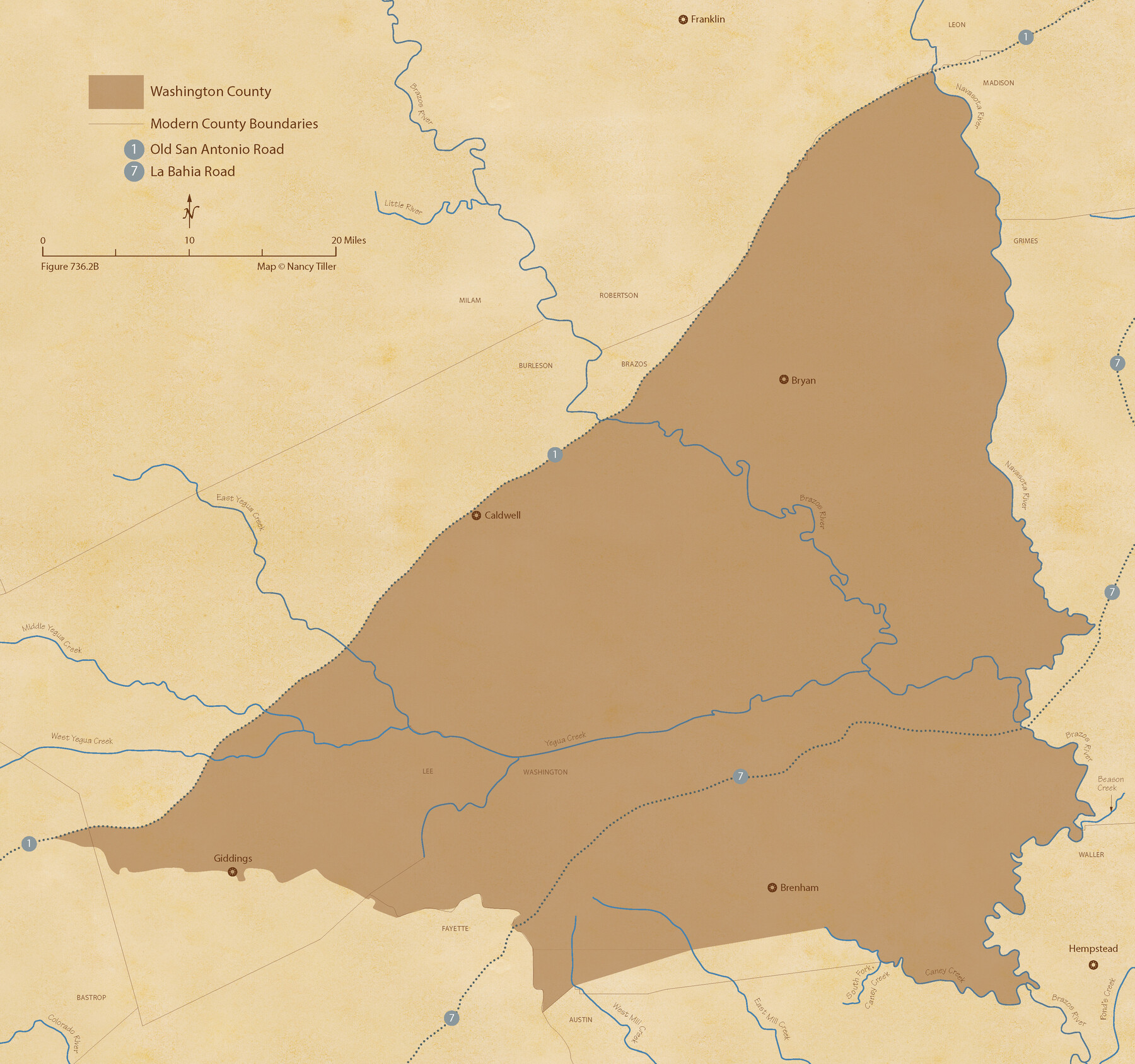 96303, The Republic County of Washington. May 24, 1838, Nancy and Jim Tiller Digital Collection