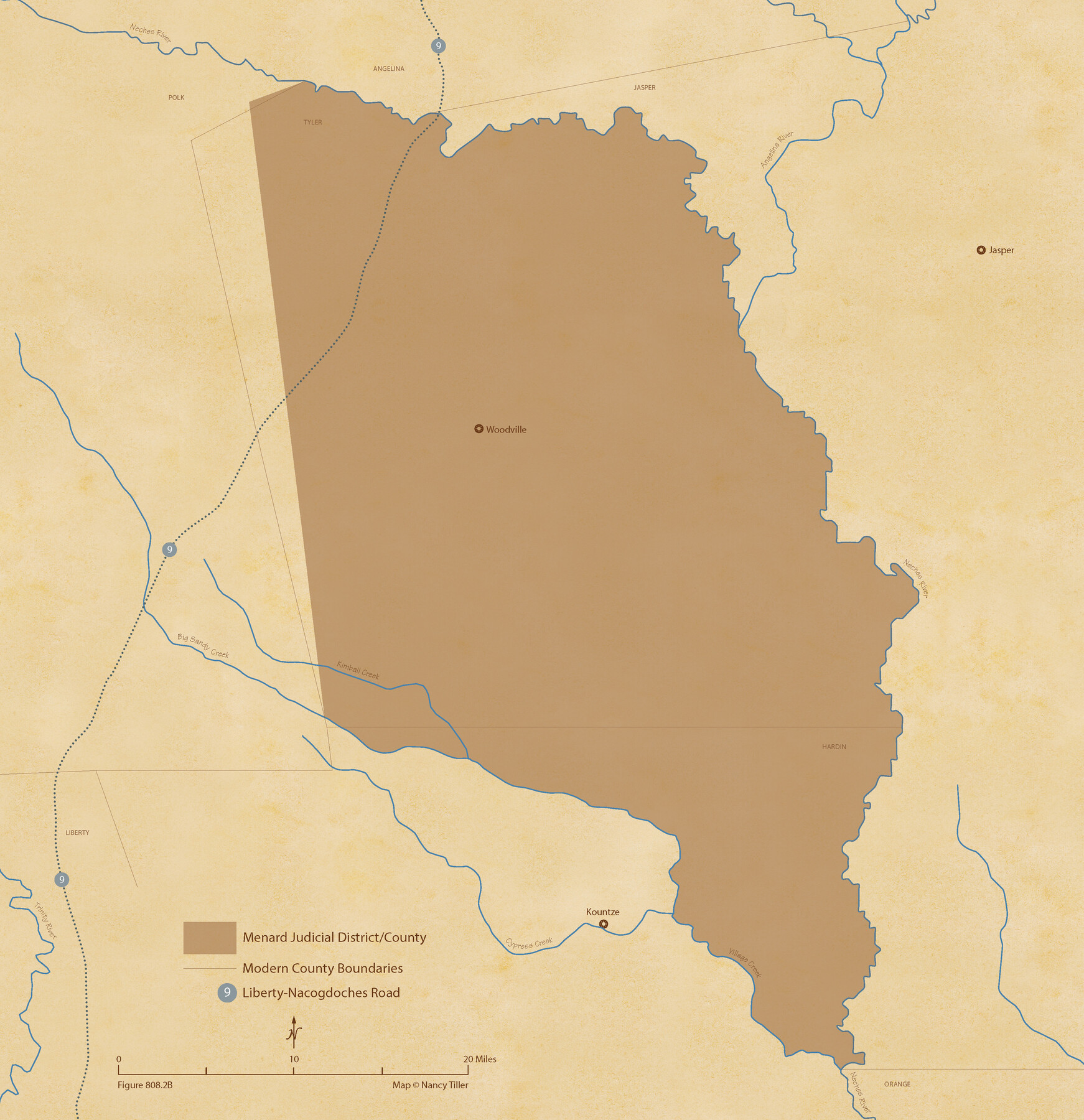 96336, The Judicial District/County of Menard. December 7, 1841, Nancy and Jim Tiller Digital Collection