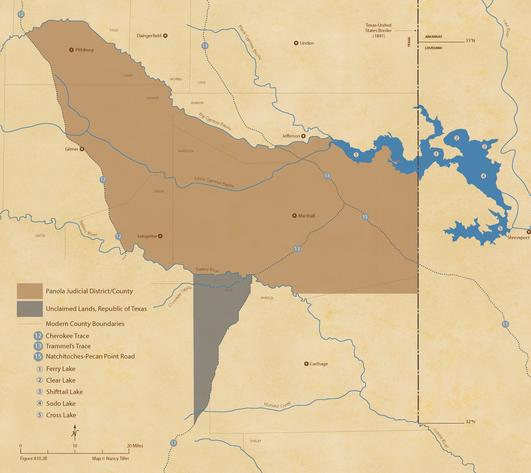 96341, The Judicial District/County of Panola. June 24, 1841, Nancy and Jim Tiller Digital Collection