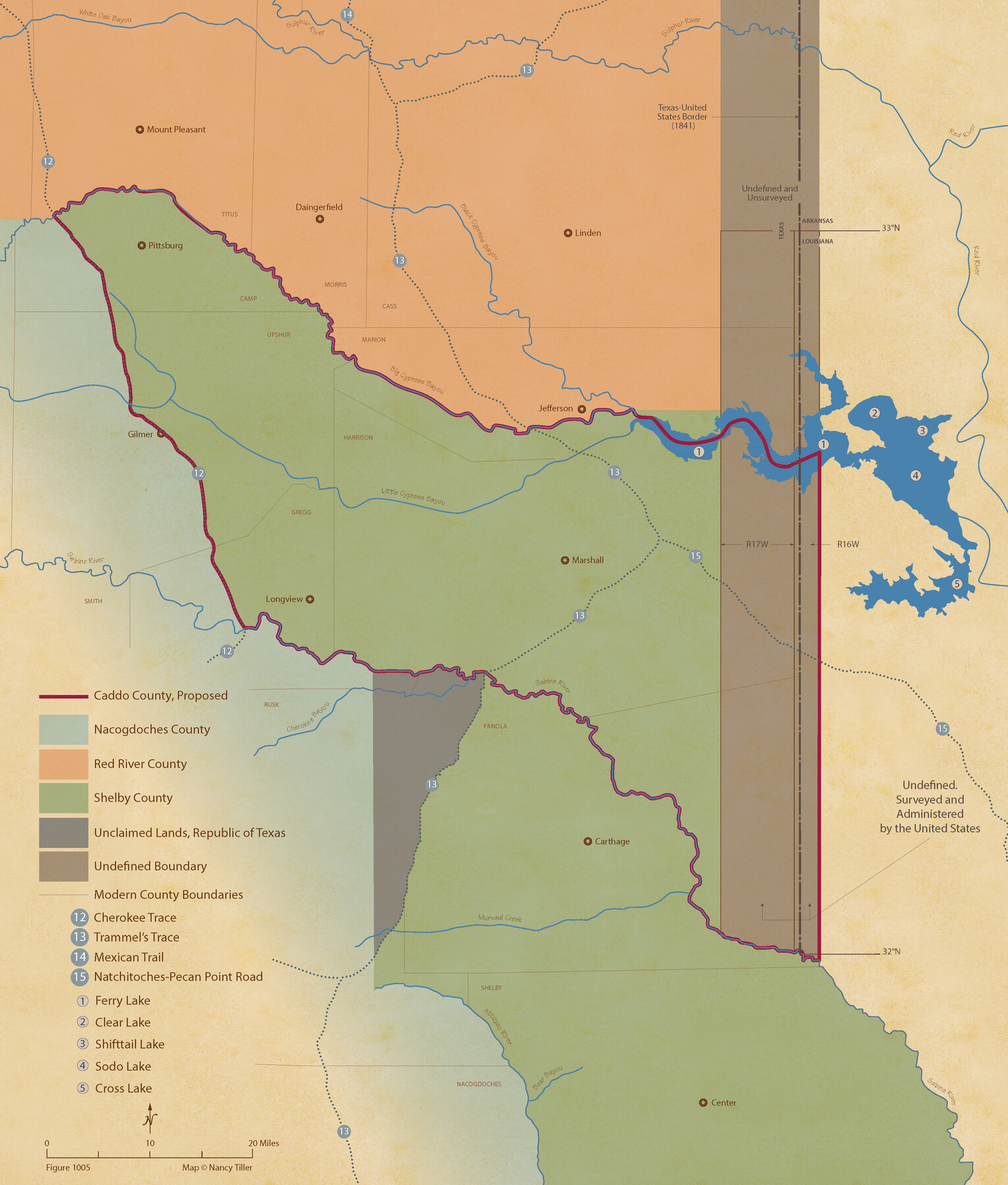 96377, From Citizens of Shelby County for the Creation of a New County to be Called Caddo, April 7, 1838, Nancy and Jim Tiller Digital Collection