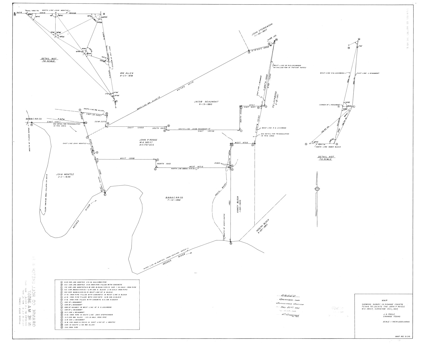 9646, Orange County Rolled Sketch 21, General Map Collection