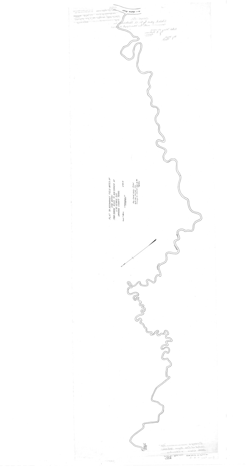 9654, Orange County Rolled Sketch RG, General Map Collection