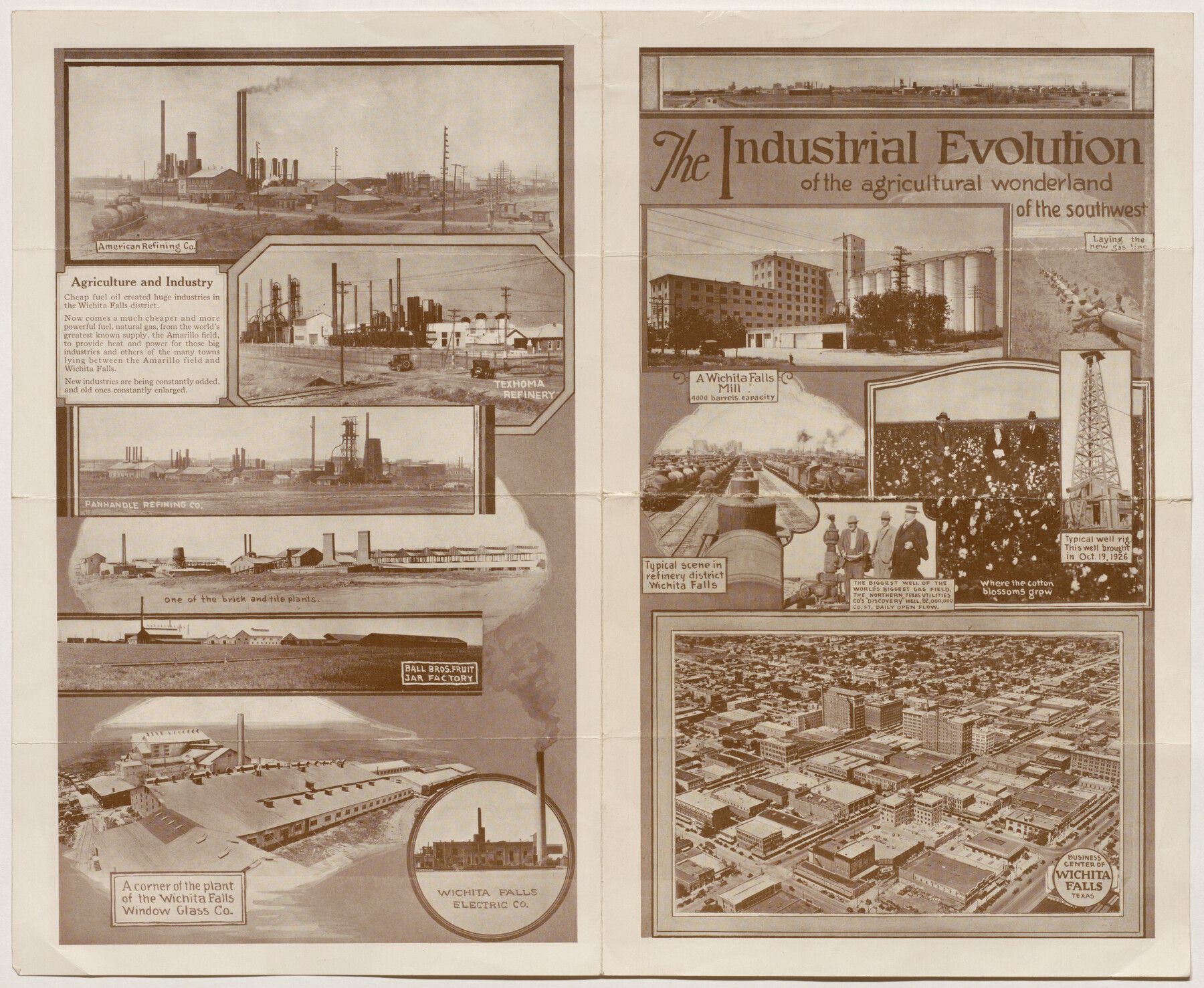 The Industrial Evolution of the agricultural wonderland of the southwest