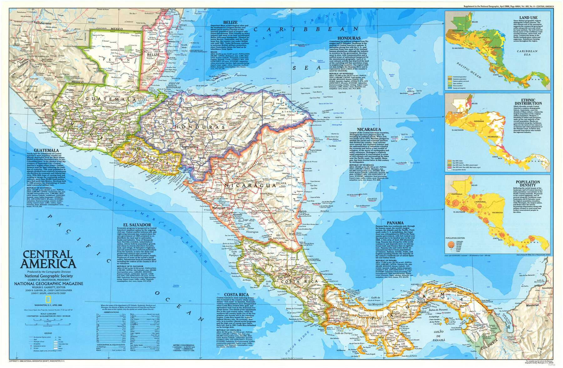 96840, Central America, General Map Collection