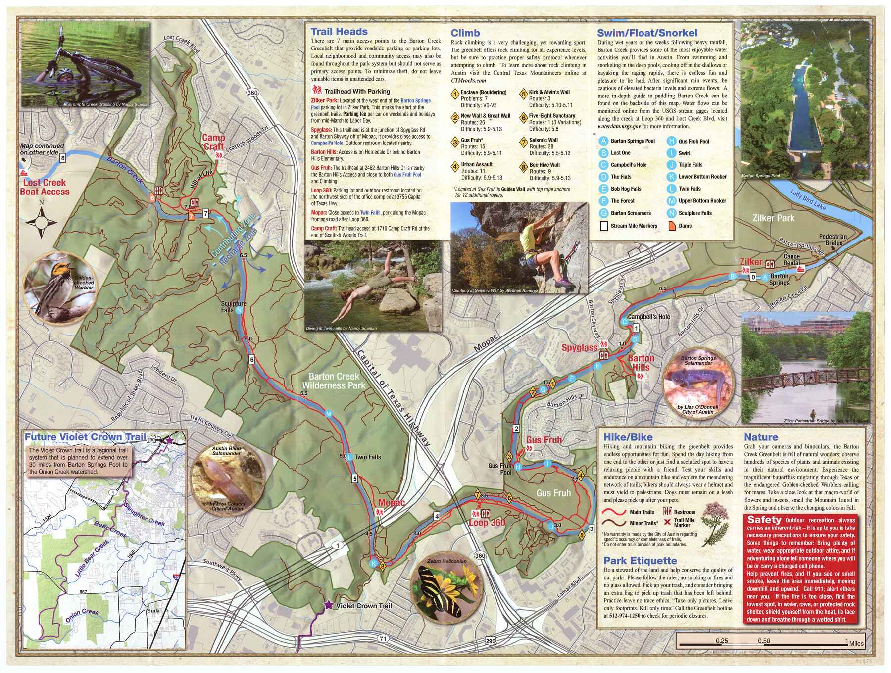 96850, Barton Creek Greenbelt, General Map Collection