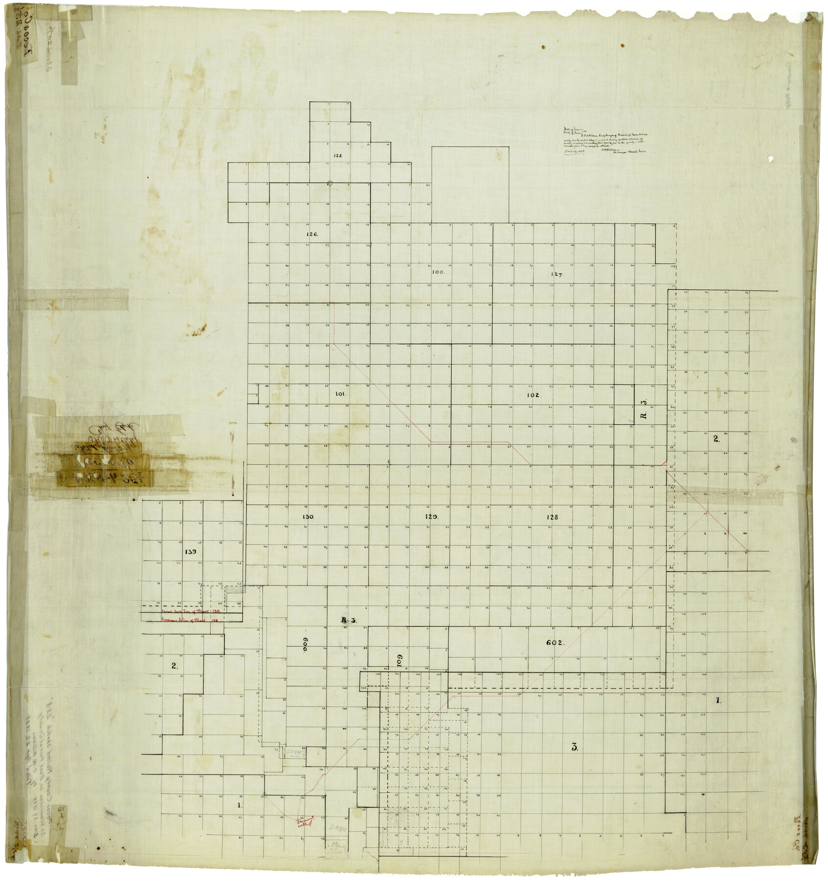 9688, Pecos County Rolled Sketch 25 1/2, General Map Collection
