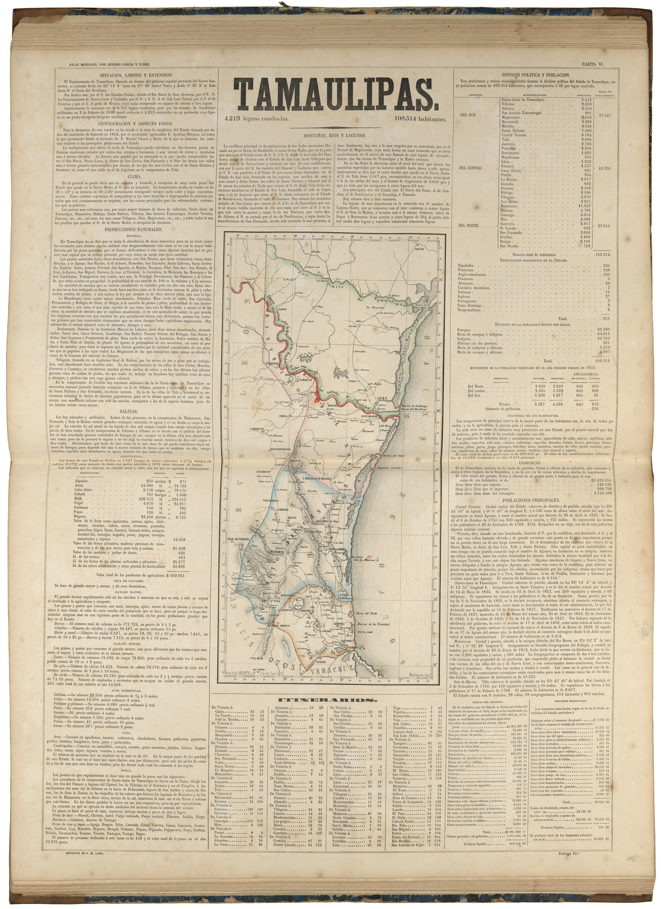 97003, Tamaulipas, General Map Collection

