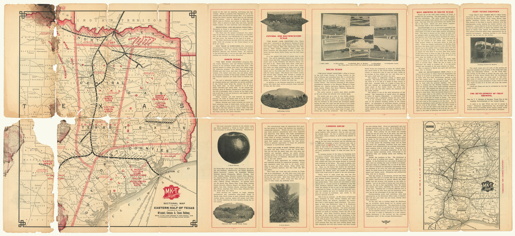 97034, The MKT - Texas Empire of the South, Cobb Digital Map Collection