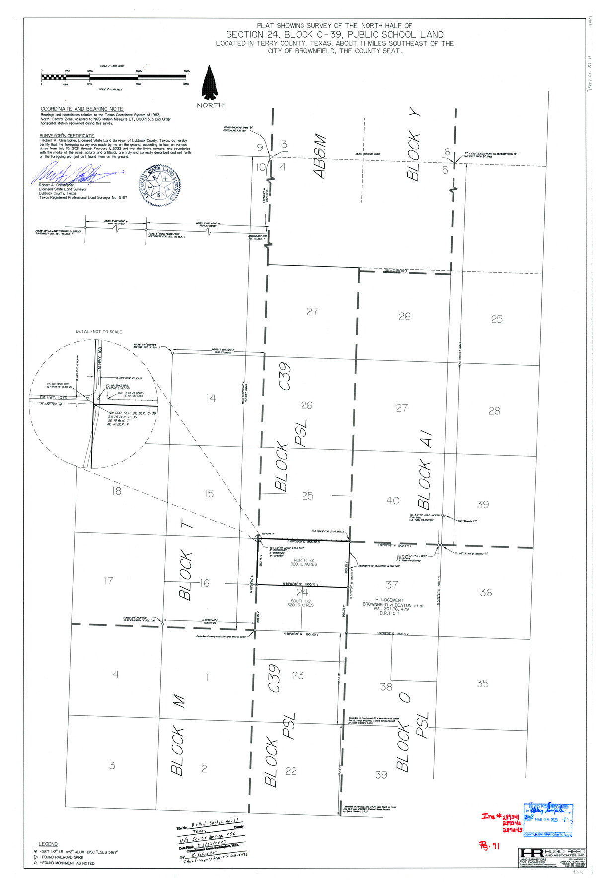 97101, Terry County Rolled Sketch 11, General Map Collection