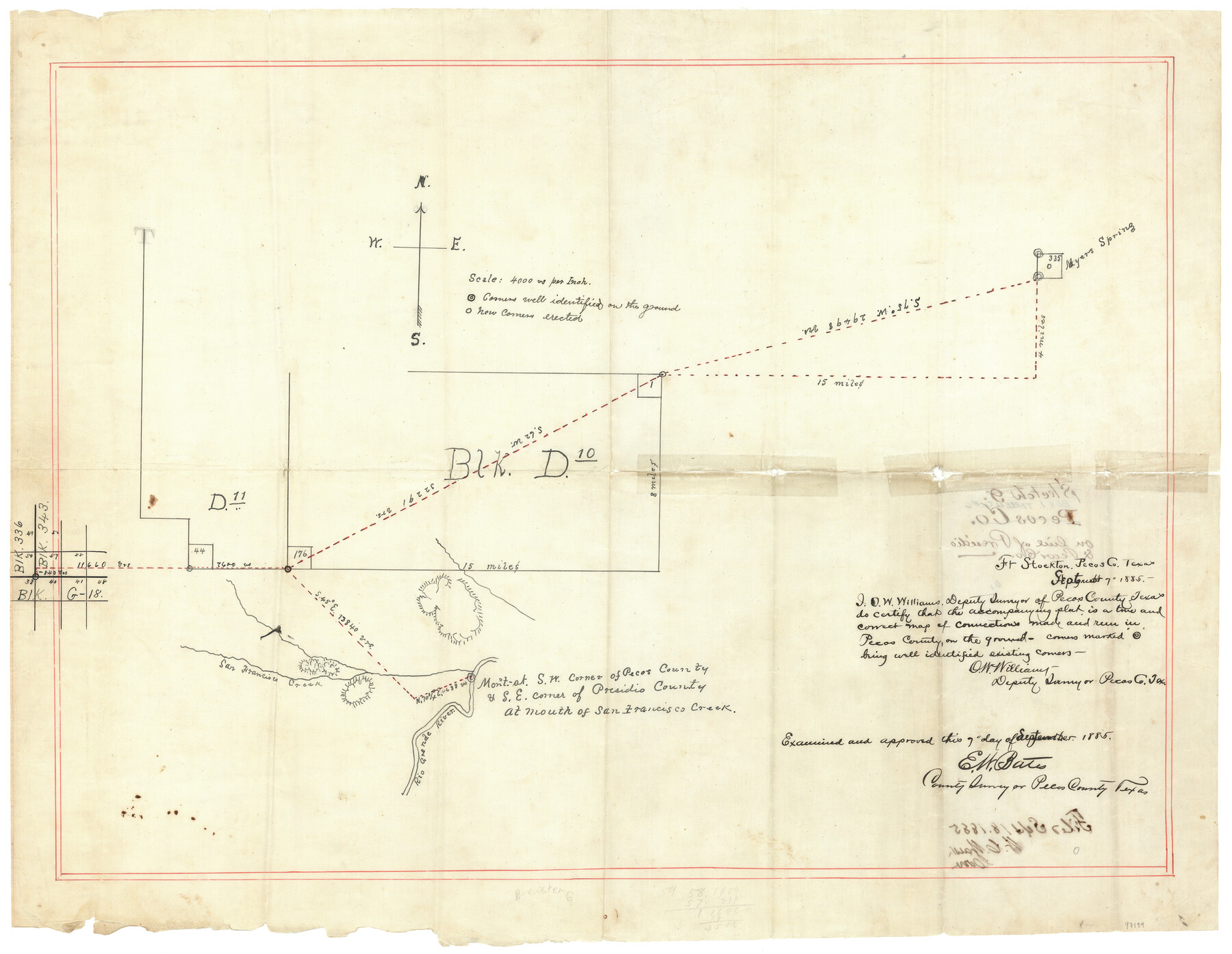 97199, Terrell County Sketch File 42, General Map Collection