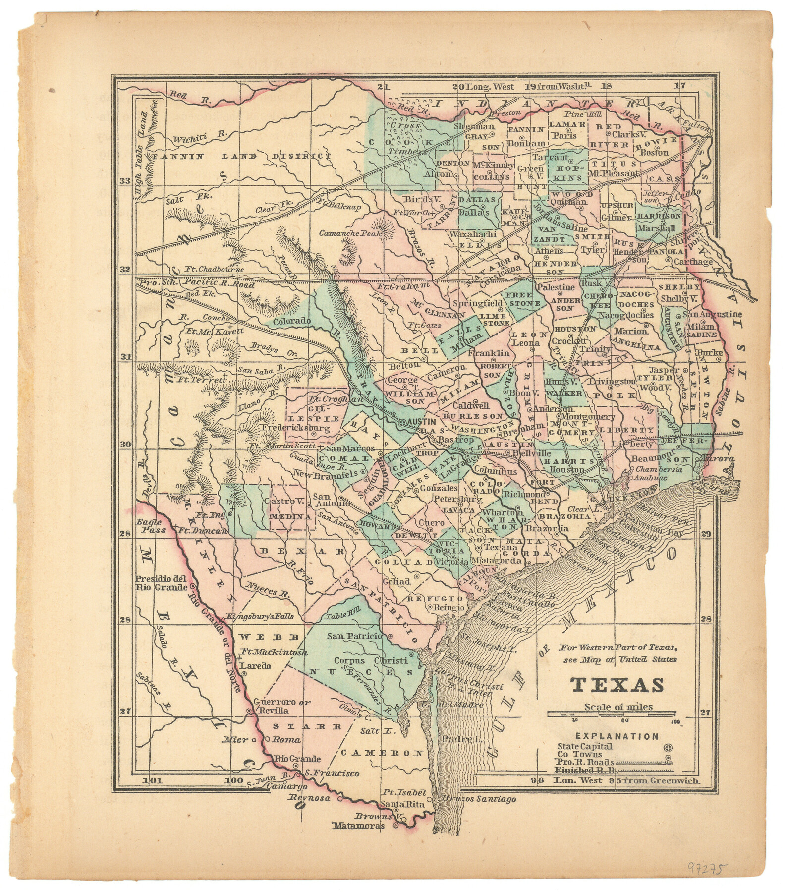 97275, Texas, General Map Collection